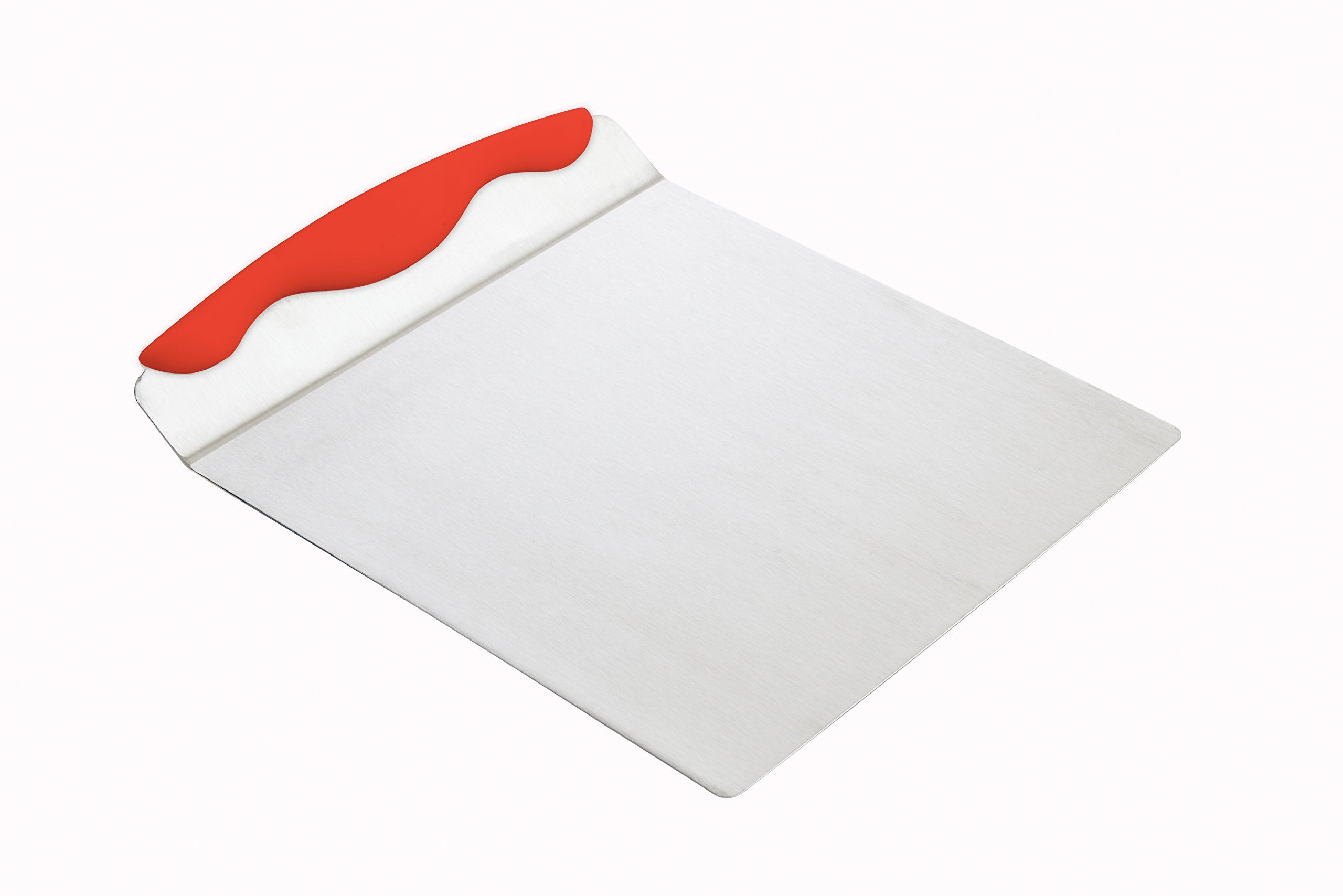 Mrs. Andersons Baking Giant Layer Cake Spatula, Stainless Steel, 9.5-Inches X 8-Inches,Red