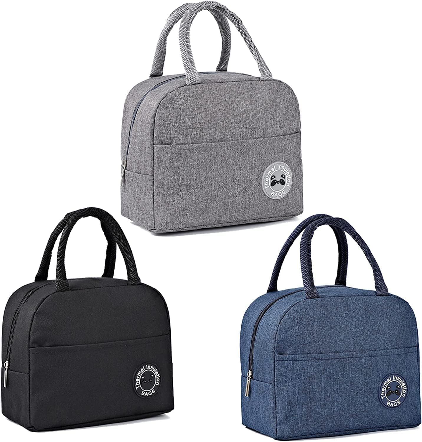 Wezoshinet Insulated Lunch Bags For Women Work Student Kids To School Waterproof Thermal Cooler Tote Bag Picnic Organizer Storag