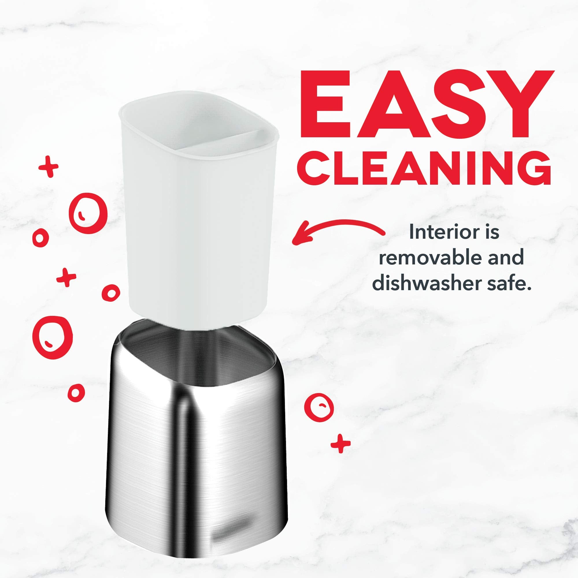 Dash Smartstore Kitchen Utensil Holder With Smartphone Compatibility, For Spatulas, Can Openers, Ladles, Whisks And More, Multi-