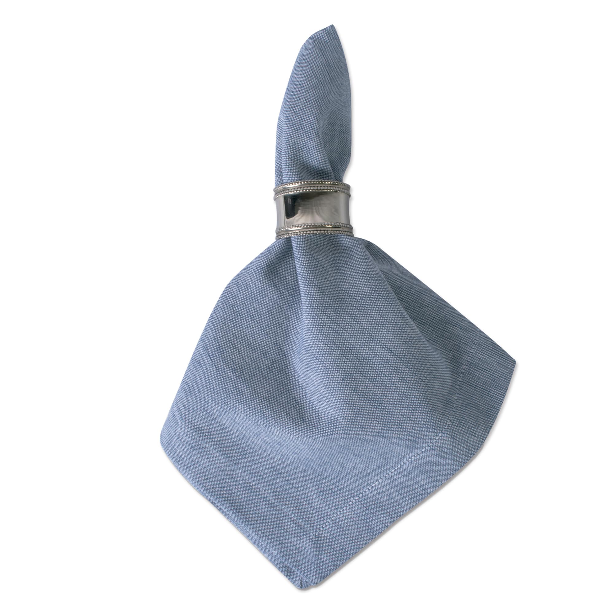 DII Chambray Kitchen  Tabletop Collection  Blue  Napkin Set