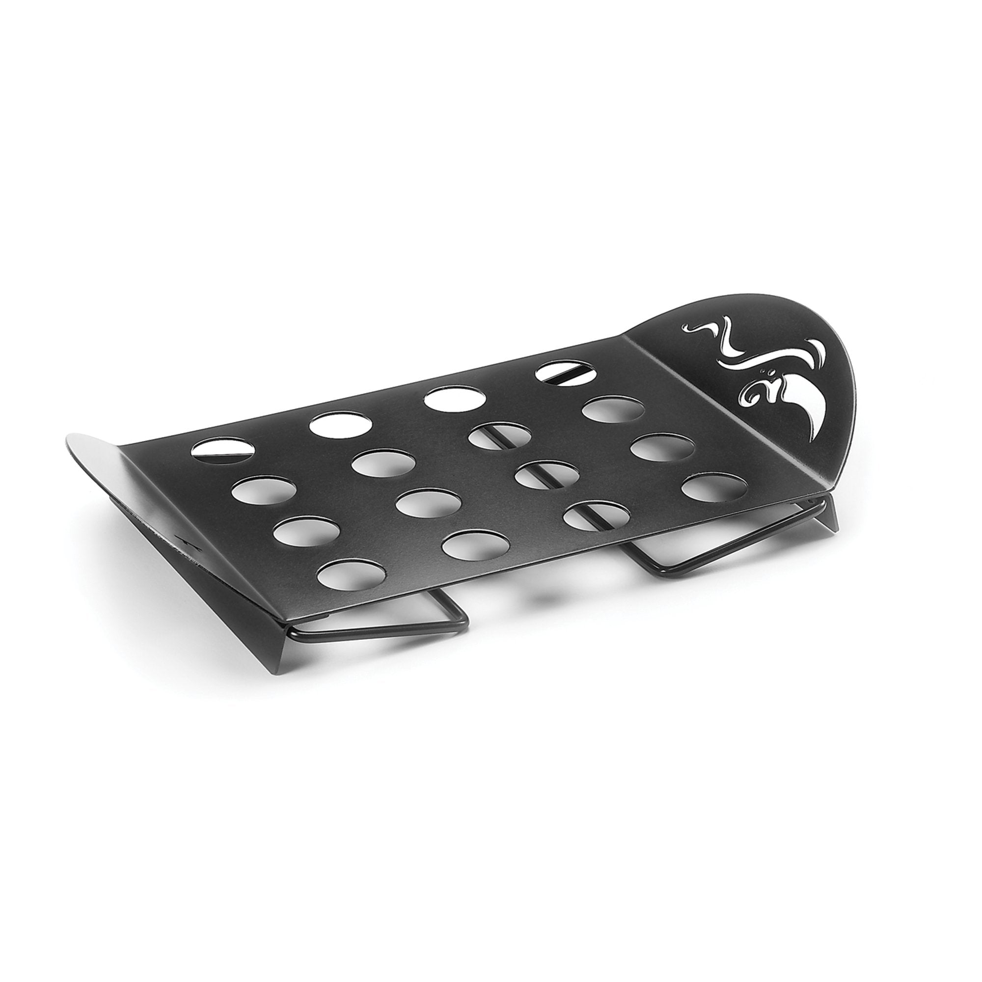 Outset Non-Stick Jalapeno Roaster, 6.25 X 11.5 X 2 Inches, Black