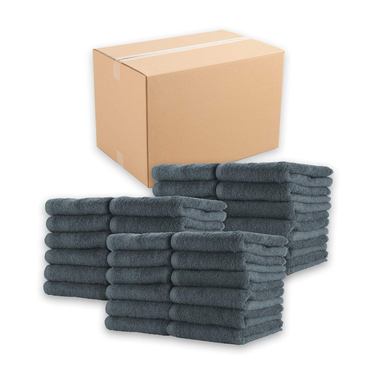 Arkwright Bleach Proof Salon Towels Bulk - Case of 180 - Highly Absorbent, 100% Cotton, Quick Dry Spa Face Towel for Hair Stylis