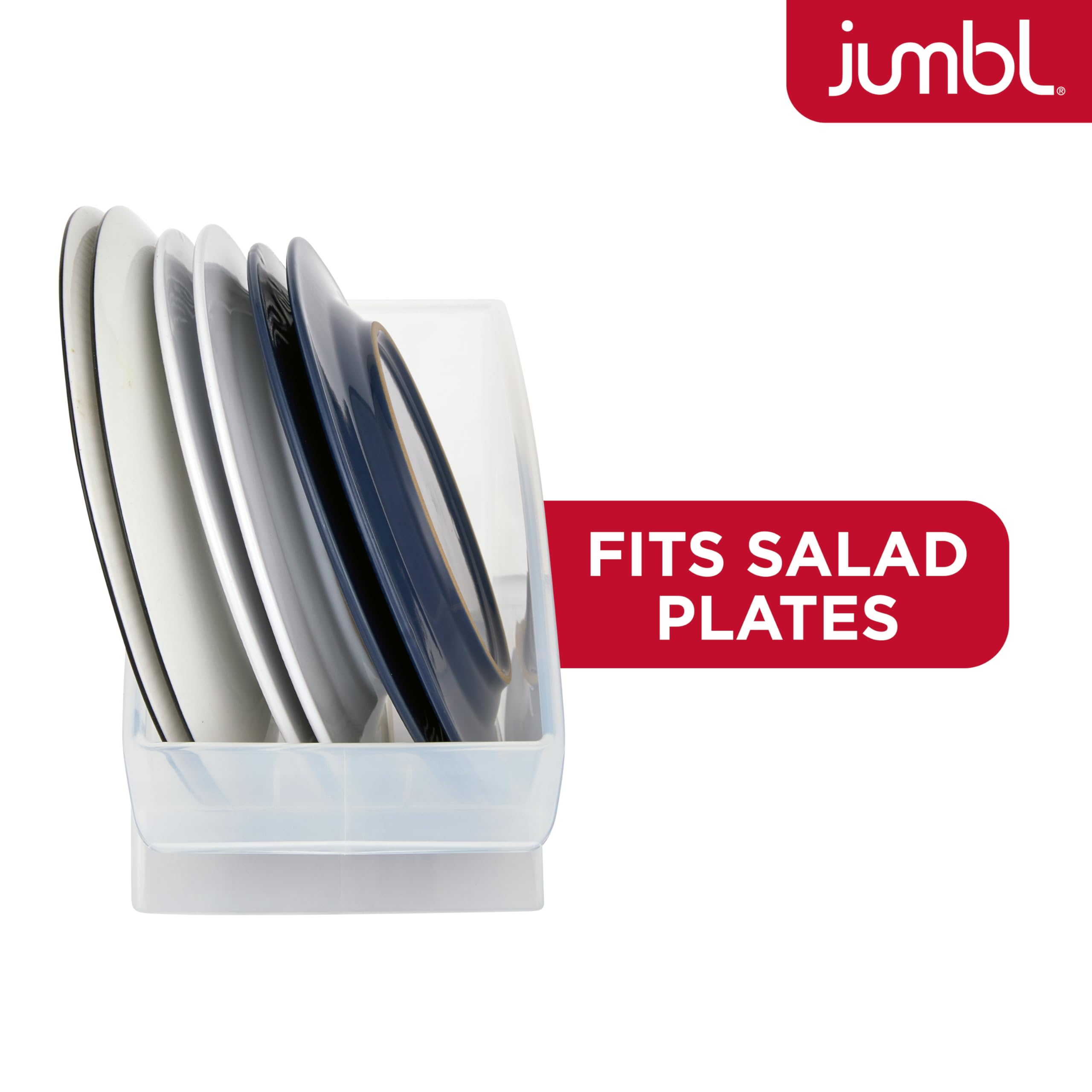Jumbl Salad/Dessert Plate Cradle - Includes 1 Cradle