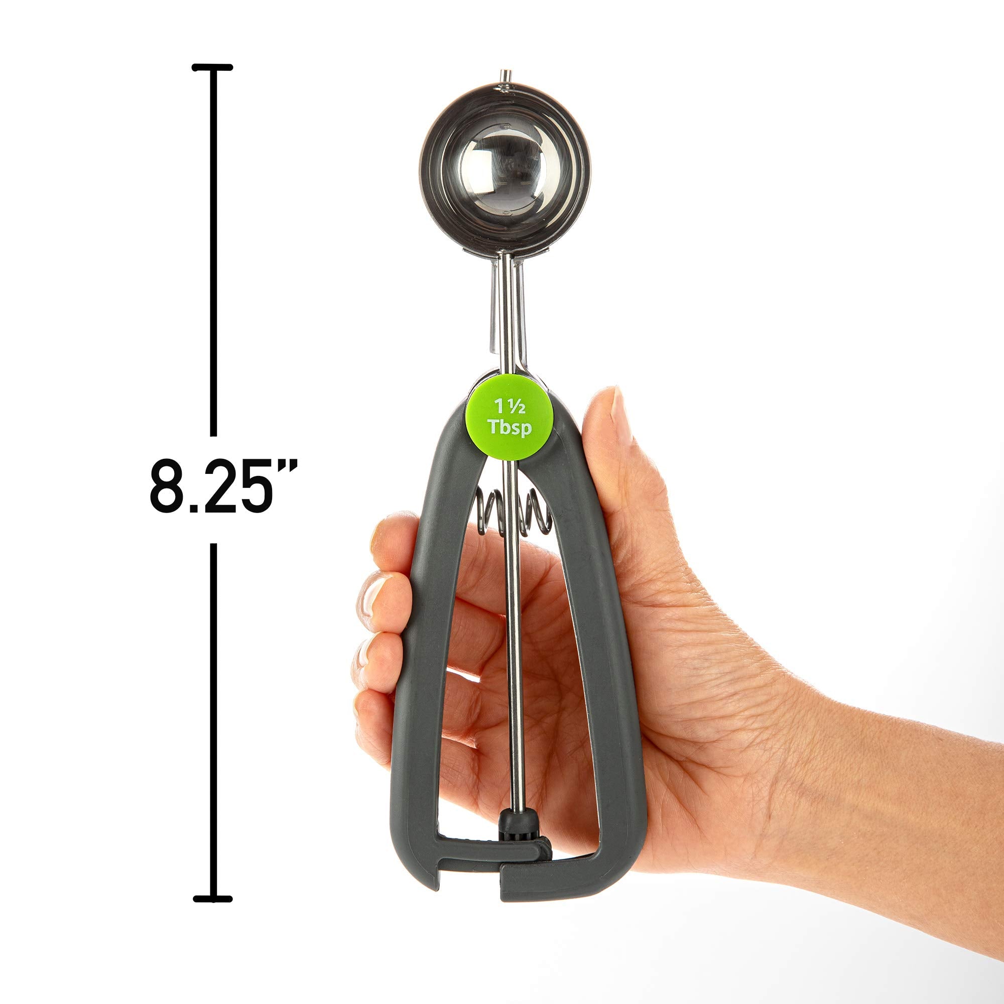 Prep Solutions By Progressive Measuring Scoop,Grey