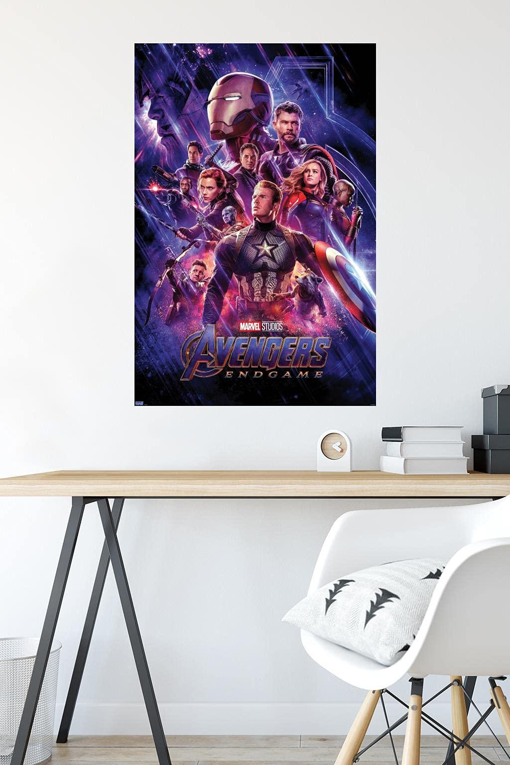 Trends International 24X36 Marvel: Avengers: Endgame - One Sheet Wall Poster, 24'' X 36'', Premium Unframed Version