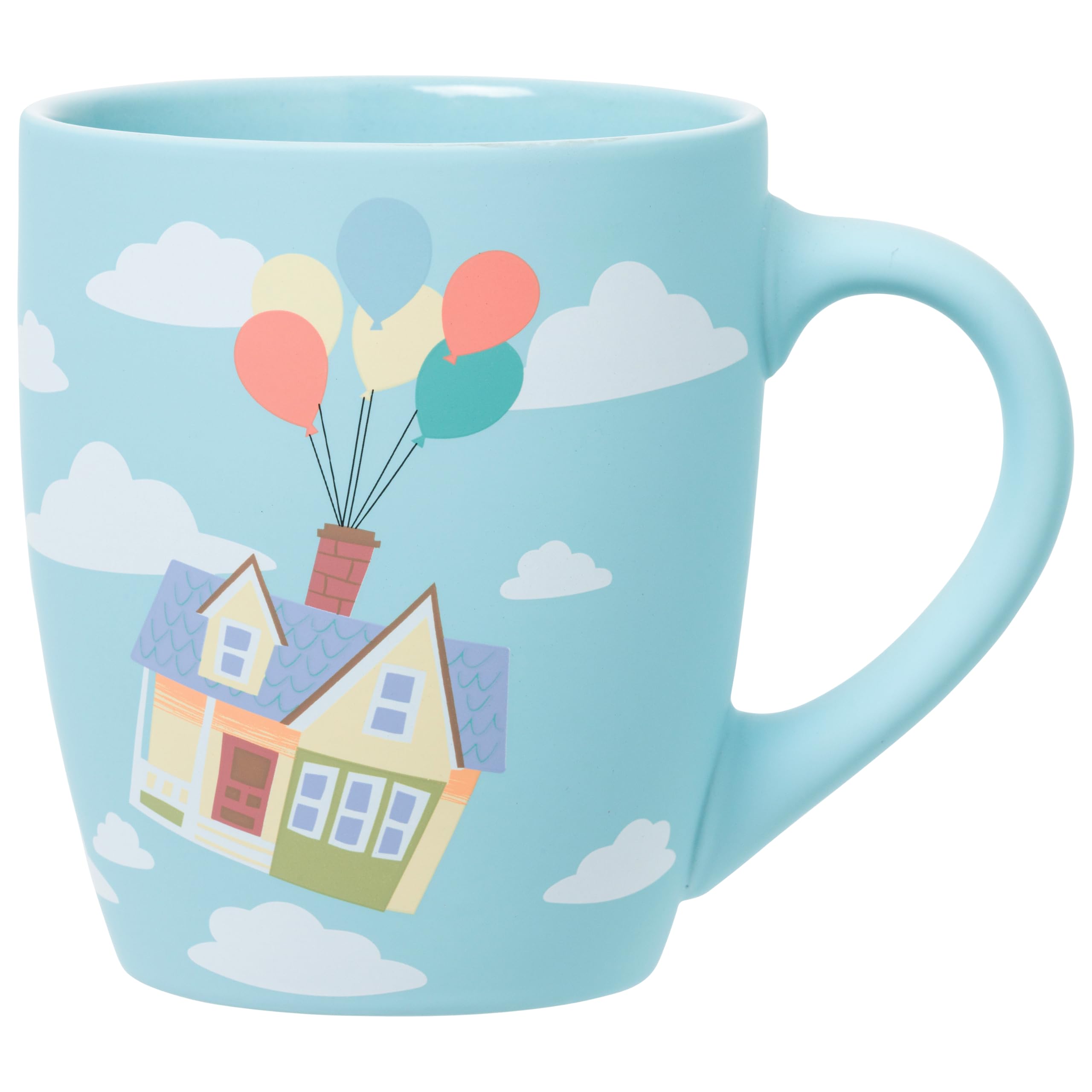 Silver Buffalo Disney Pixar Up Flying House, Ceramic Mug, 25oz