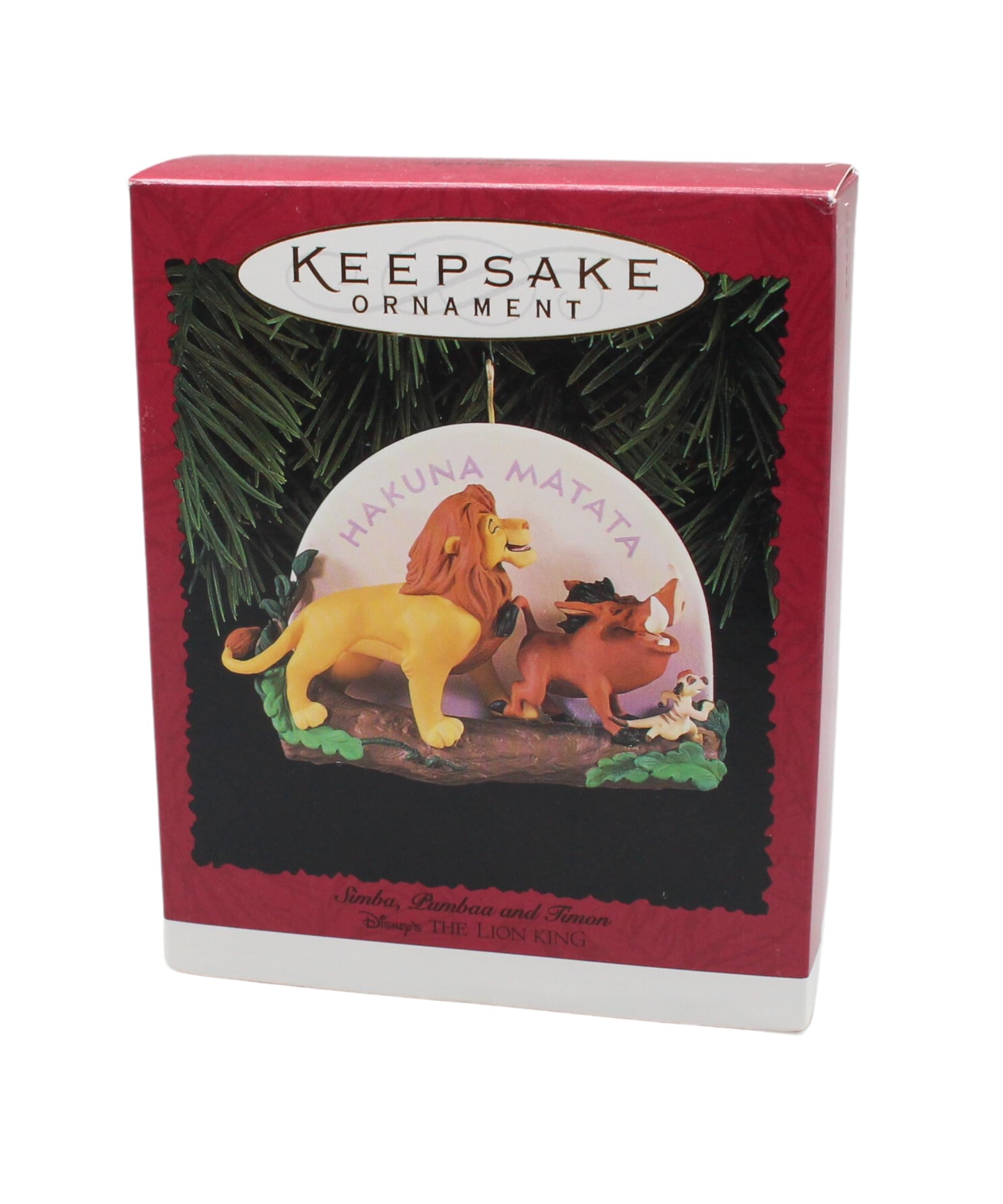DISNEYS THE LION KING HALLMARK KEEPSAKE ORNAMENT