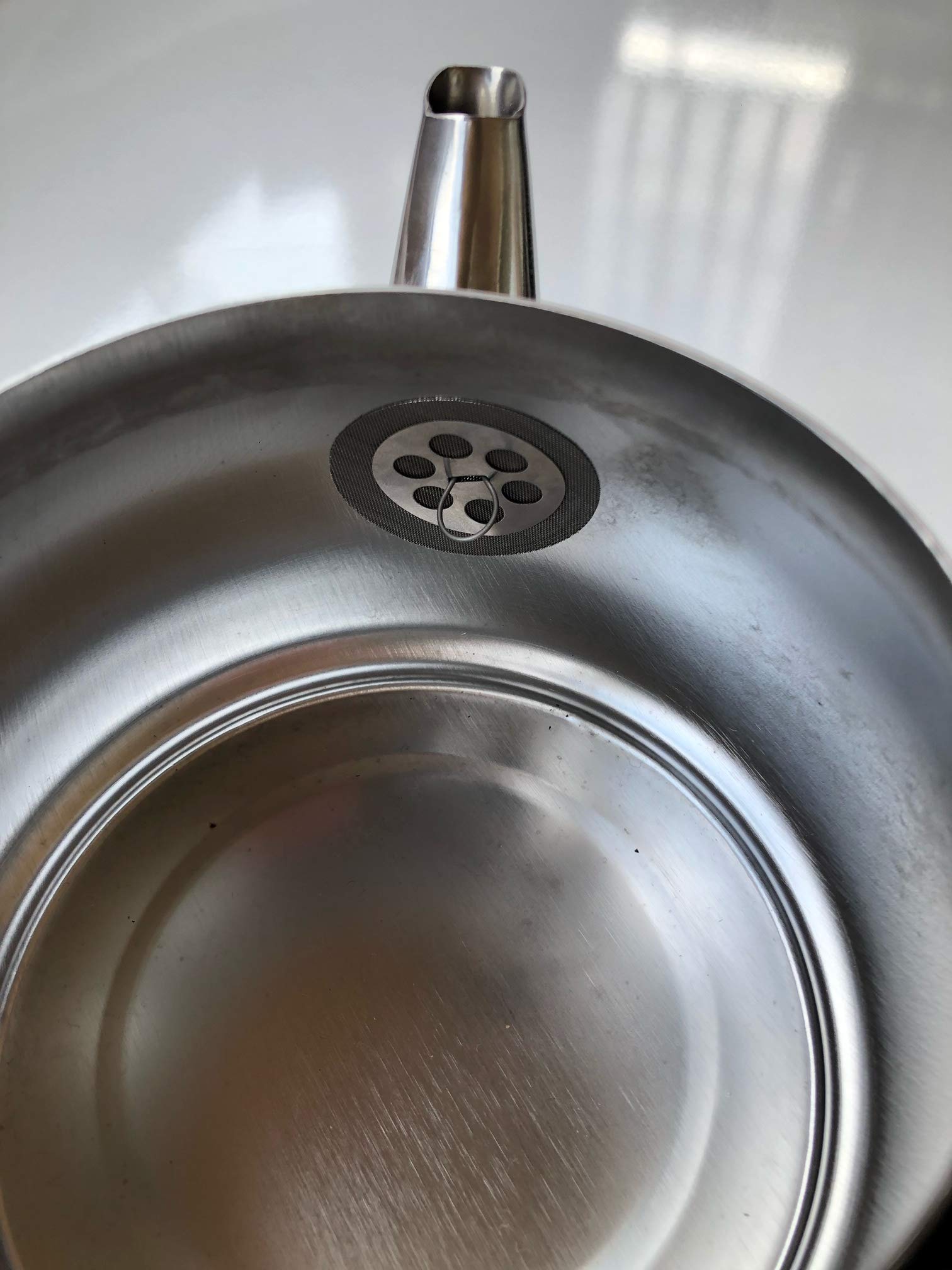 5 Pcs Round Tea Strainer For Spout, Stainless Steel, Kettle Spout Filter - Insert Inside Spout Of Teapot 1.53'' Diameter