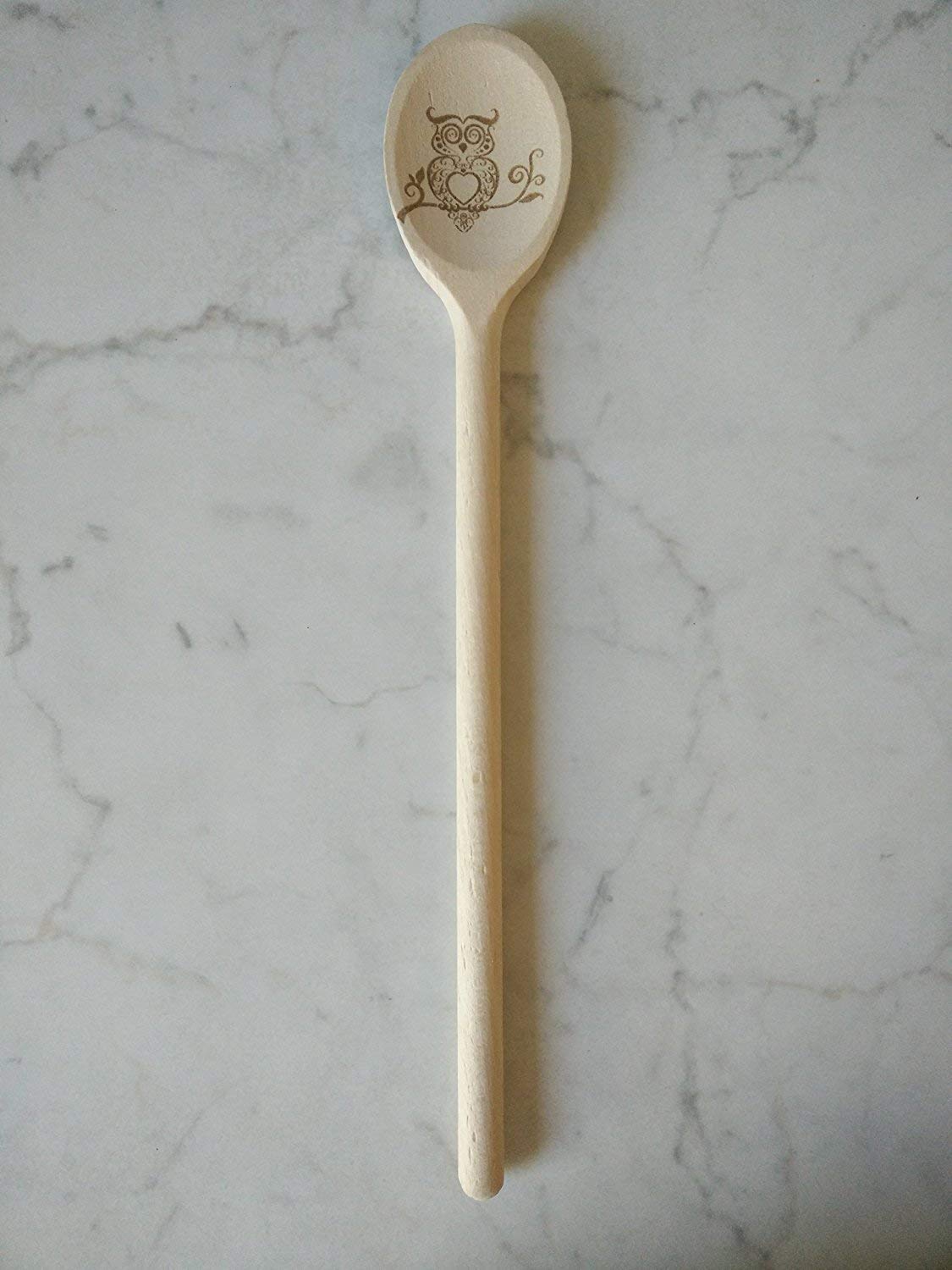 Mr.Woodware 10 Inch Wooden Spoons For Cooking - Set Of 12 Long Handle Wooden Spoon For Mixing, Stirring, Tasting - Kitchen Woode