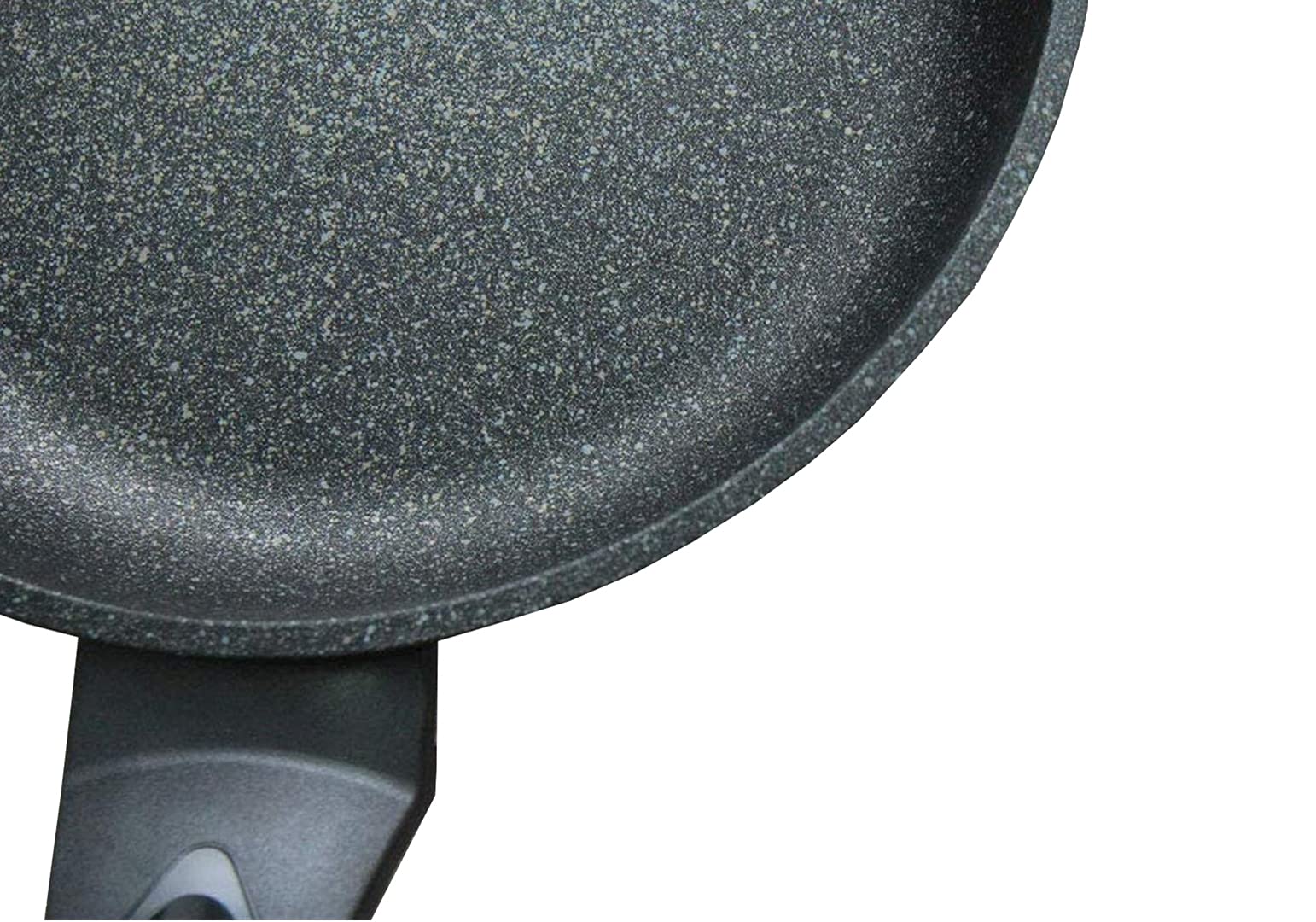 Tayama Sbd24 Marble Coated, Fry Pan 24 Cm/9.4 Inch, Black