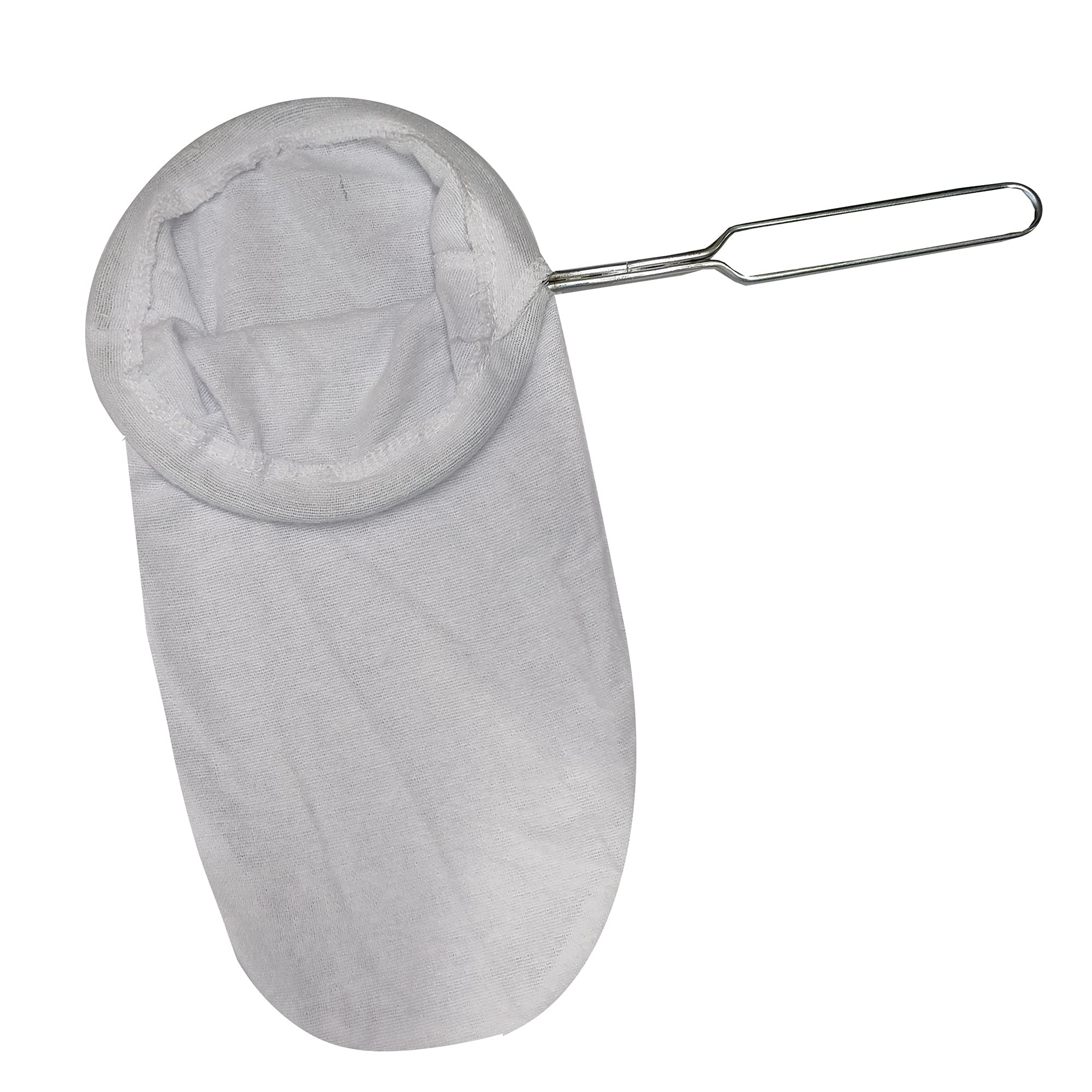 Thai Tea Strainer Coffee Bag Cloth Traditional Style Style Tea Filter Stainless Steel Filter Sock Cotton Large Metal Handle Filt