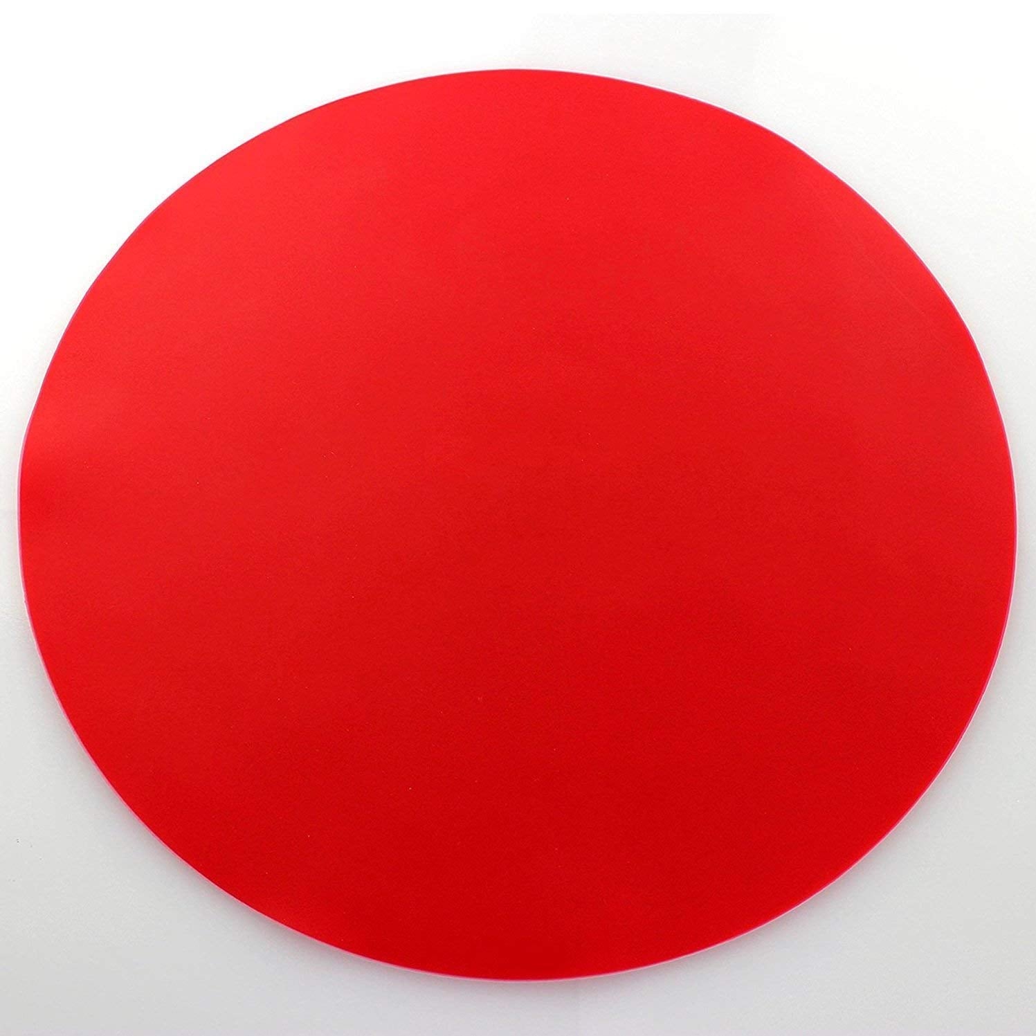 Progressive Red Silicone 12'' Nonstick Microwave Turntable Mat (2-Pack)