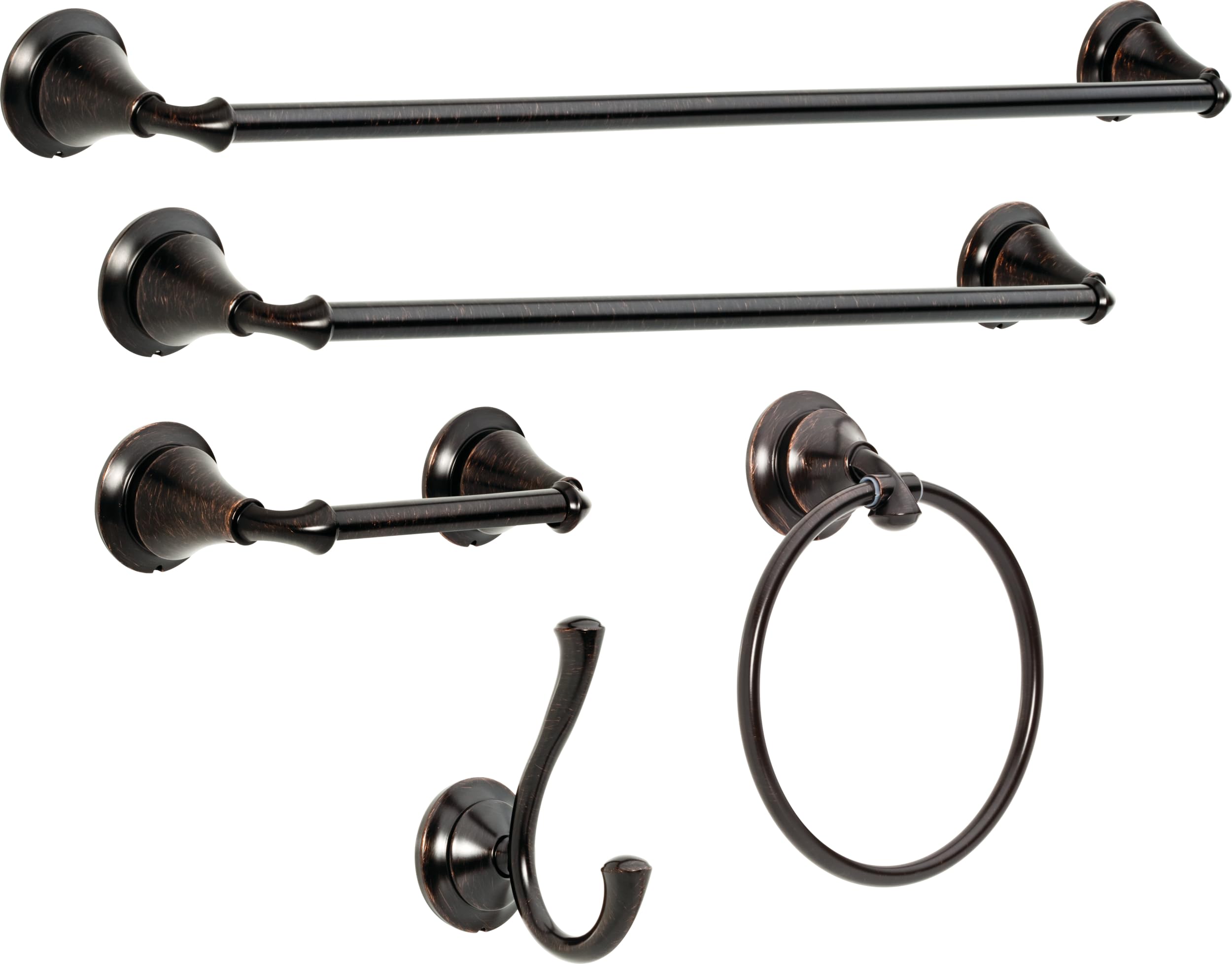 Delta Faucet 79446-Rb Linden Towel Ring, Venetian Bronze