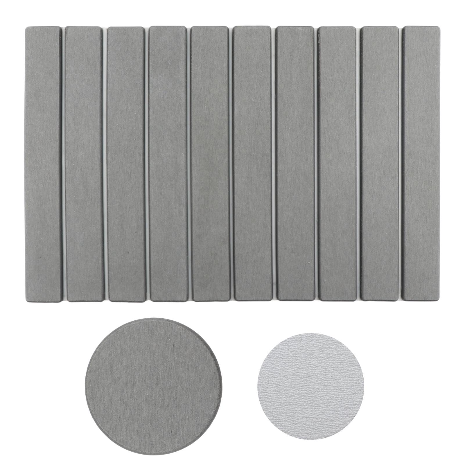 Loqjss Stone Bath Mat,Diatomite Stone Bath Mat,Quick Drying Stone Shower Mat,Rollable Stone Bath Mat,No-N Slip Diatomaceous Eart