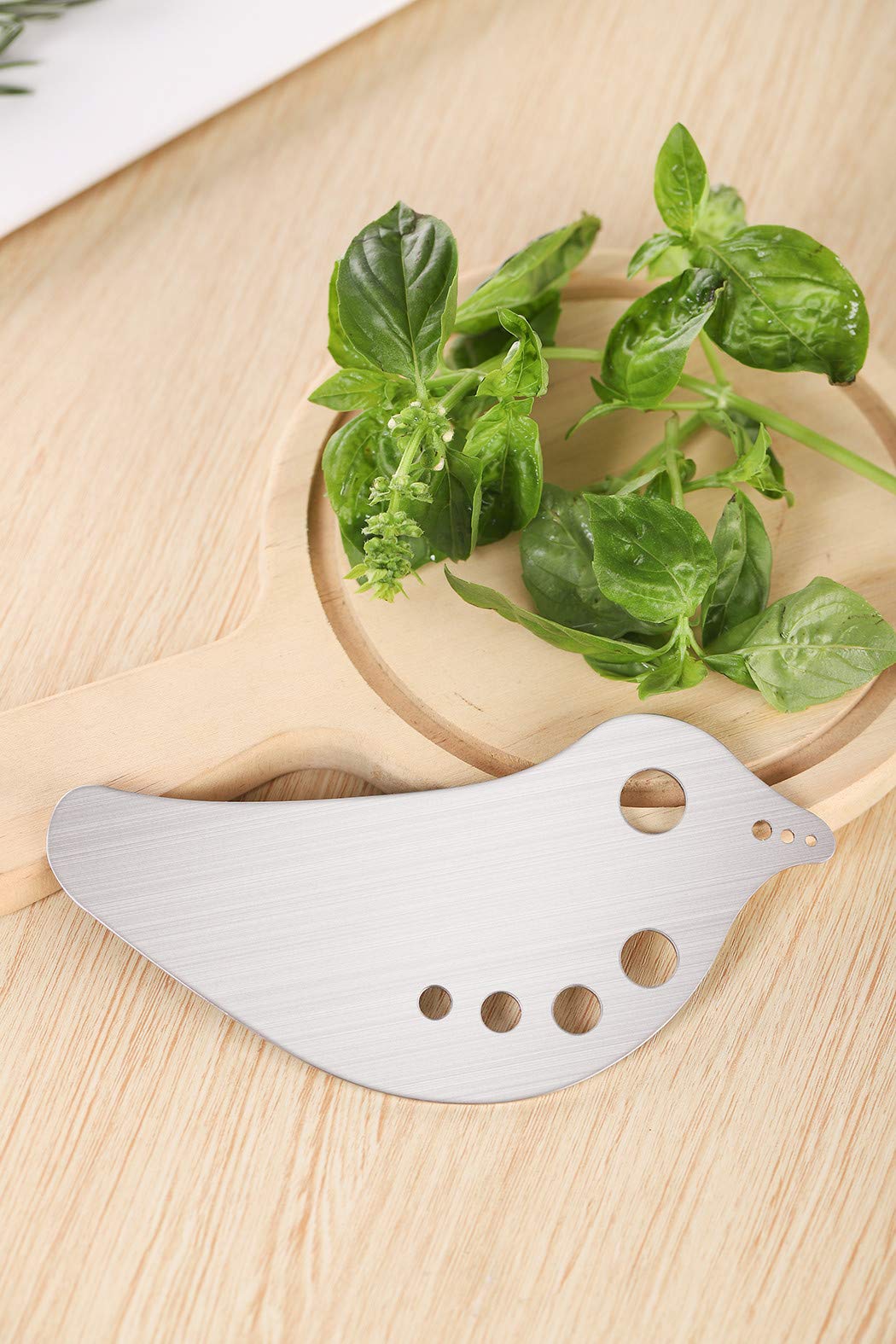Herb Stripper Stainless Steel, Kitchen Herb Leaf Stripping Tool, Vegetable Stem Remover For Kale, Chard, Collard Greens, Parsley