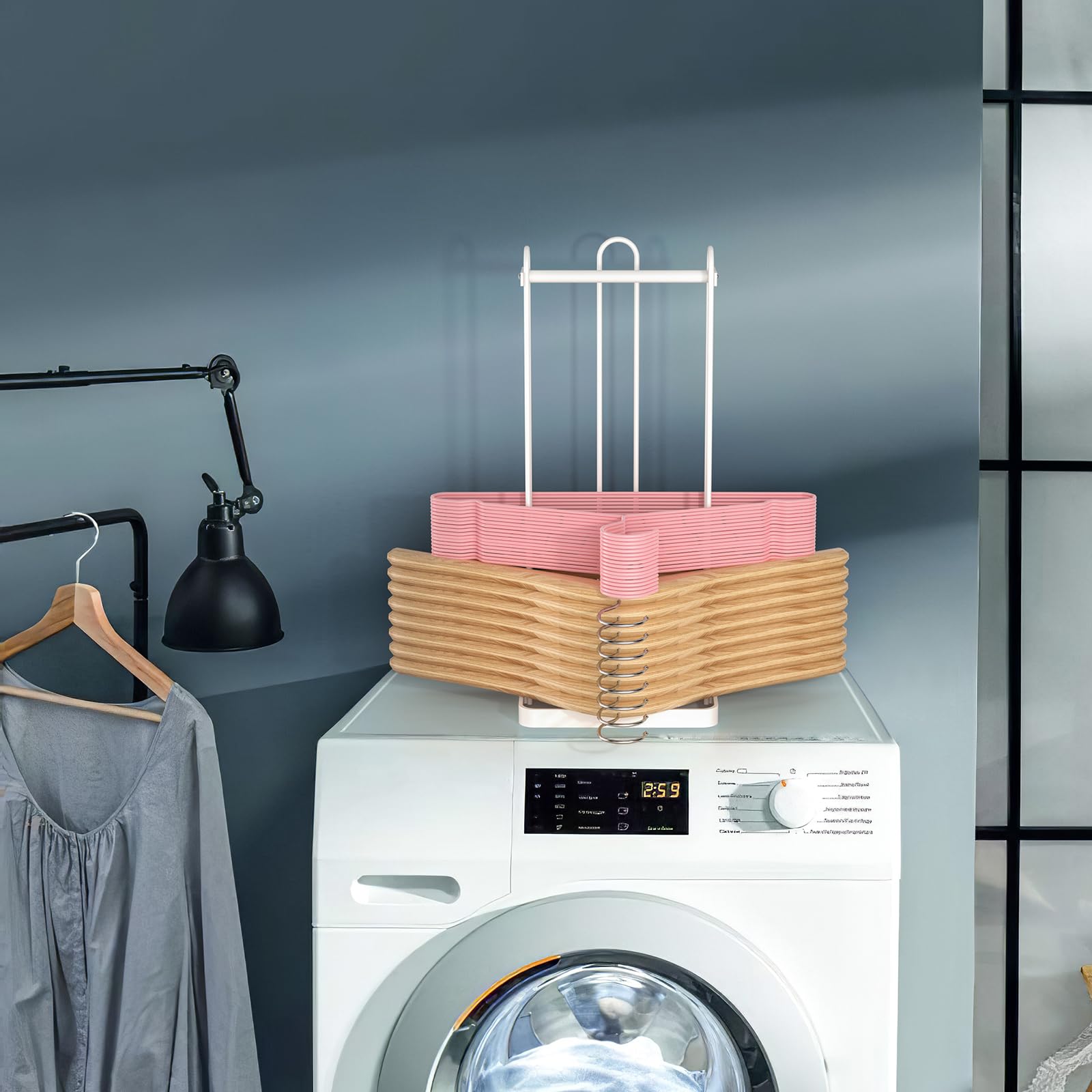 Papagiftree Hanger Organizer, Hanger Stacker, Hanger Storage Organizer Clothes Hanger Holder, Clothes Hanger Storage Rack Hanger
