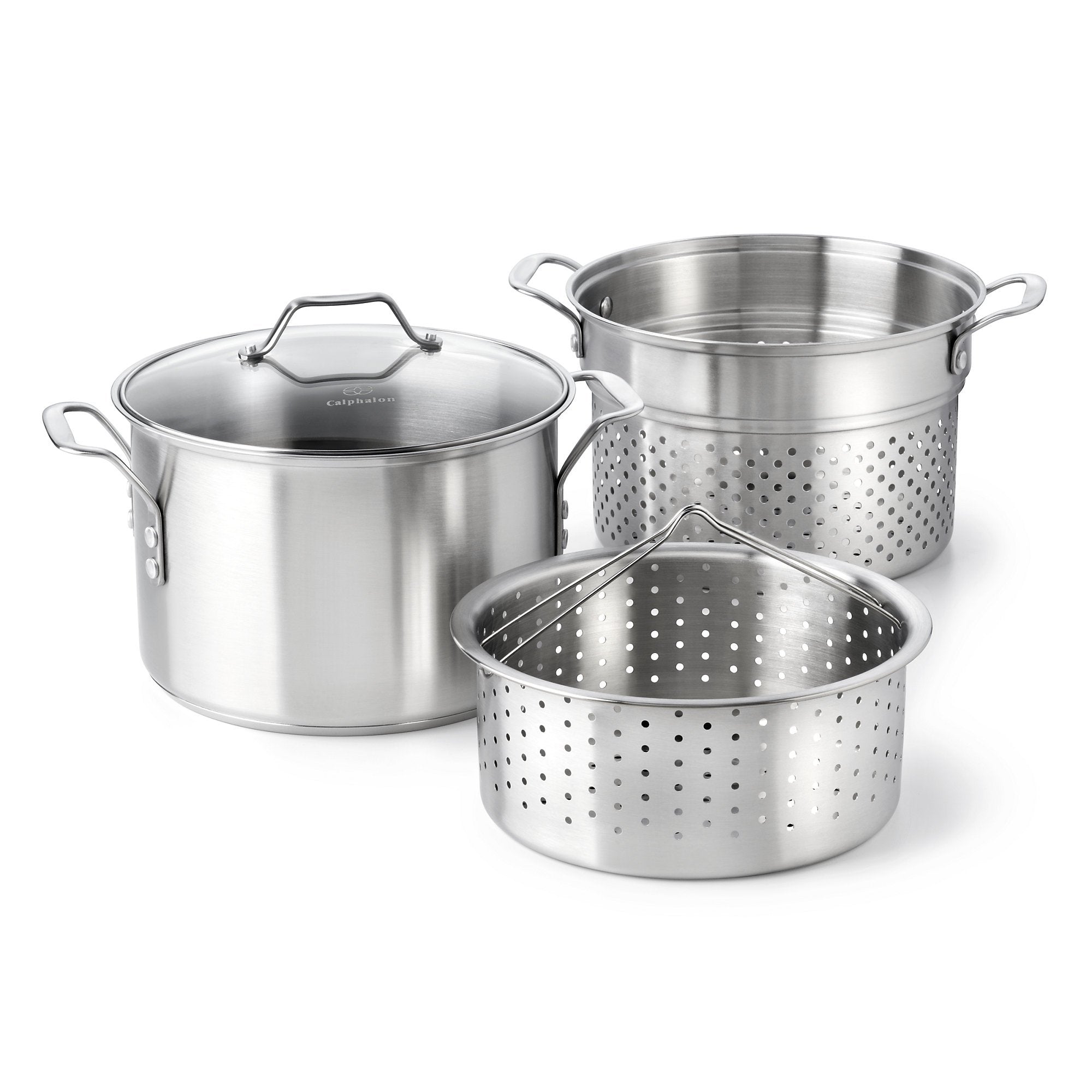 Calphalon Classic Stainless Steel Cookware, Multi-Pot, 8-Quart