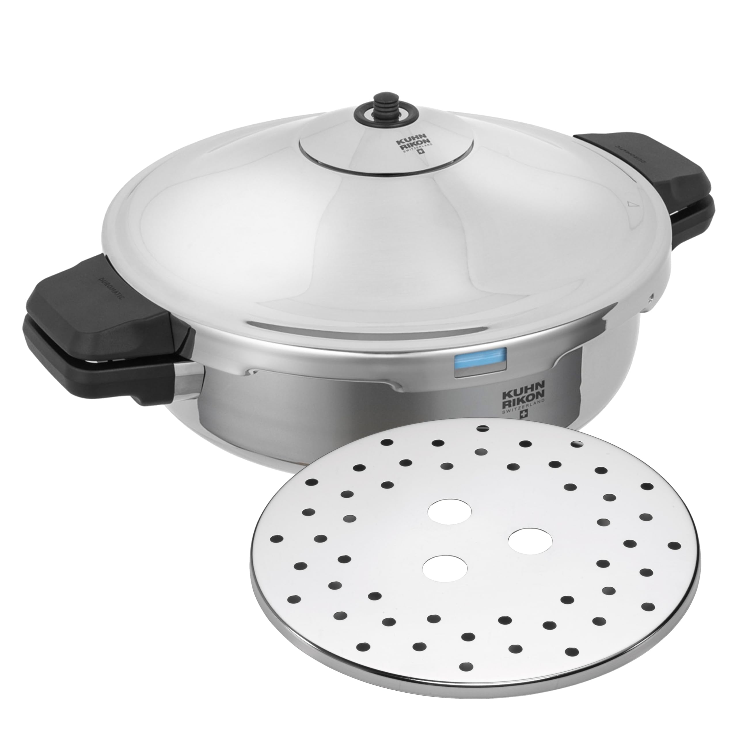 Kuhn Rikon Hotel Pressure Braiser, 5-qt, Stainless