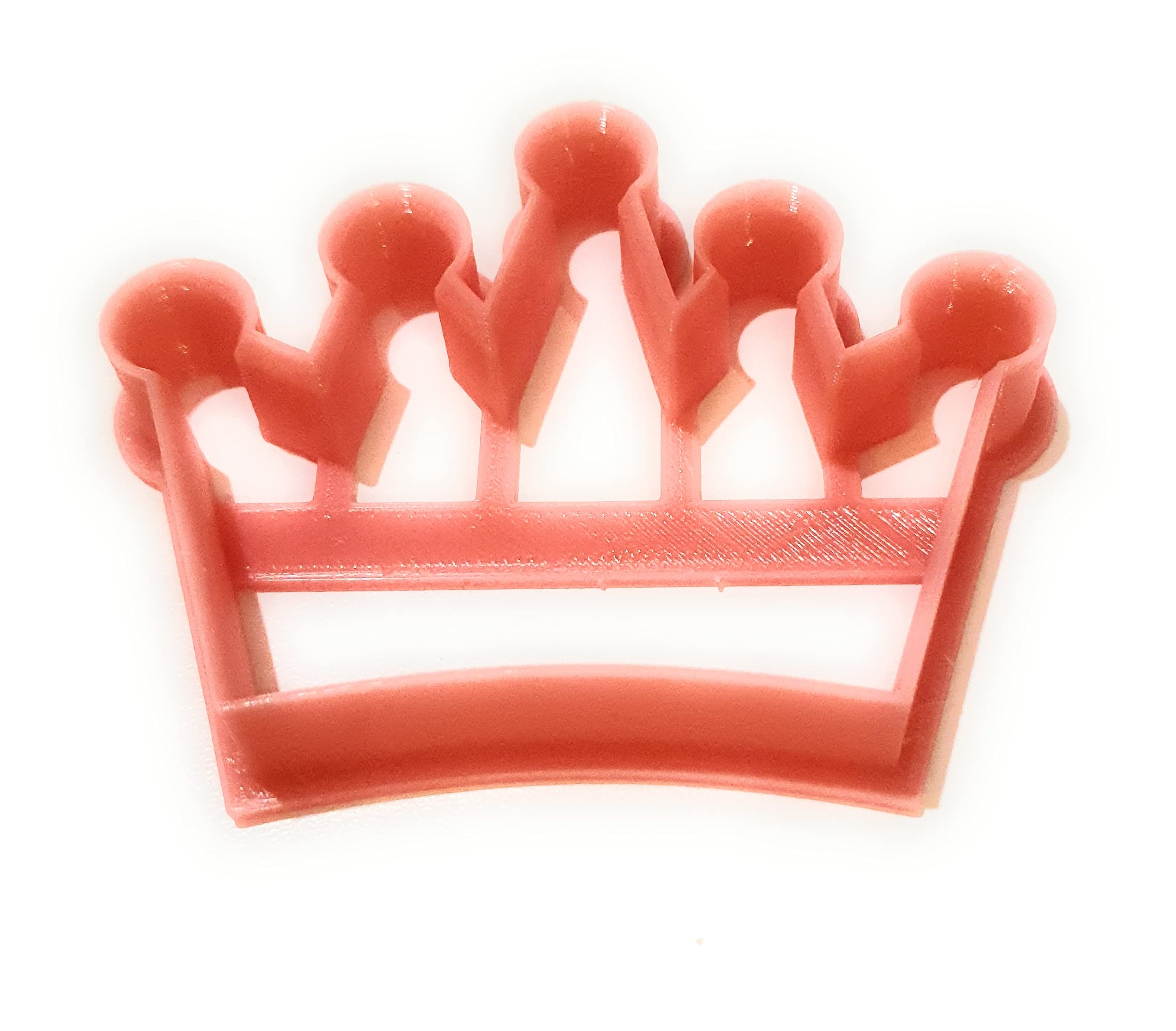 T3D Cookie Cutters Crown Cookie Cutter, Suitable For Cakes Biscuit And Fondant Cookie Mold For Homemade Treats, 3.36'' X 2.67''
