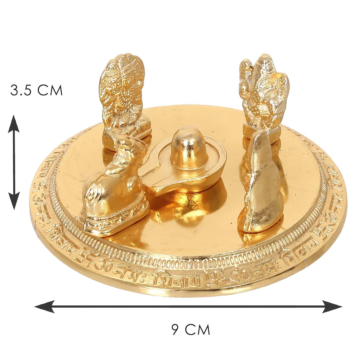 Ani Divine Handcrafted Shiv Parivar Idol With Shivling, Parvati, Ganesh, Kartikeya, Nandi Idol Murti For Temple, Sharavan Puja,