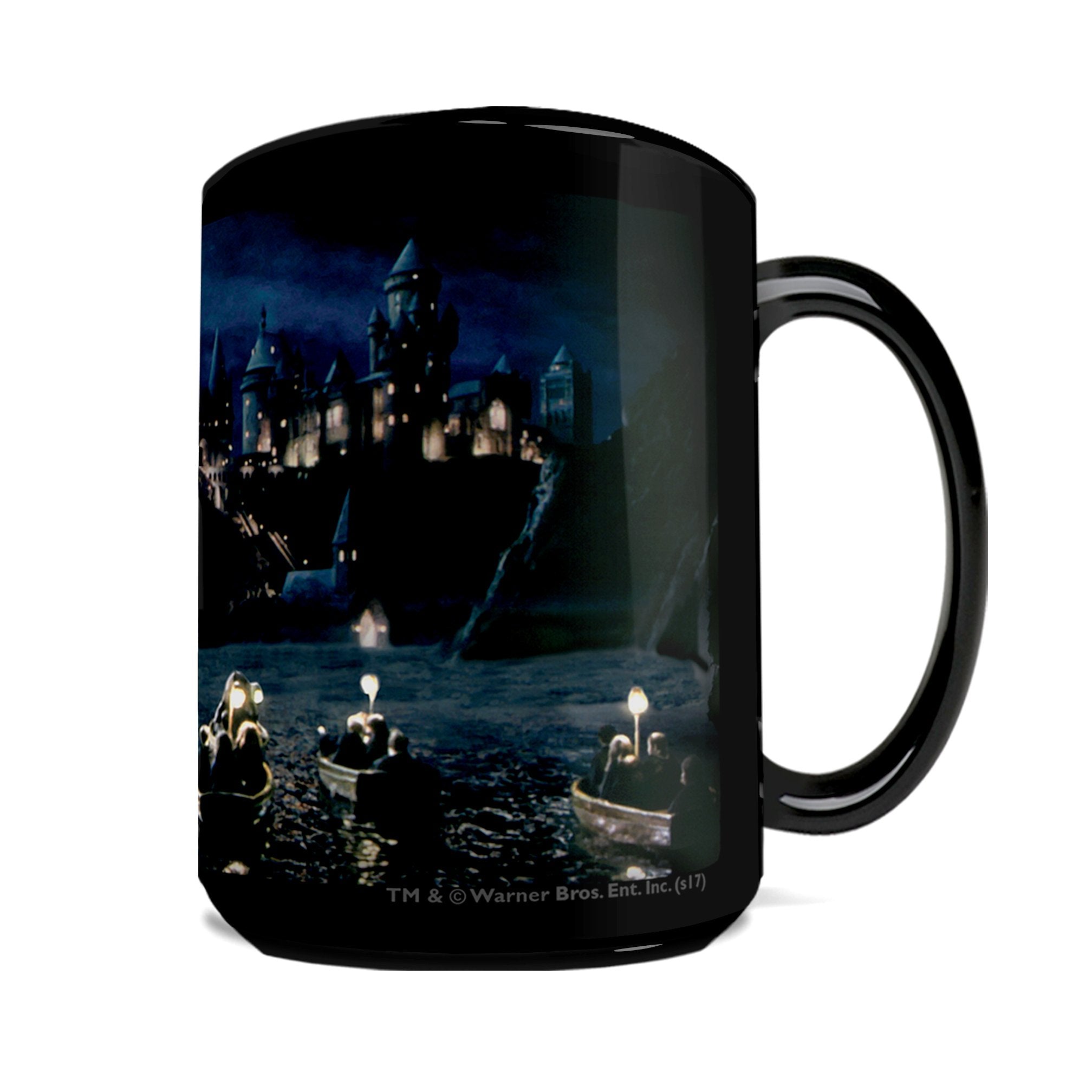 Morphing Mugs Harry Potter Crest Heat Sensitive 16 oz Ceramic Mug - Full Image Revealed with Hot Liquid