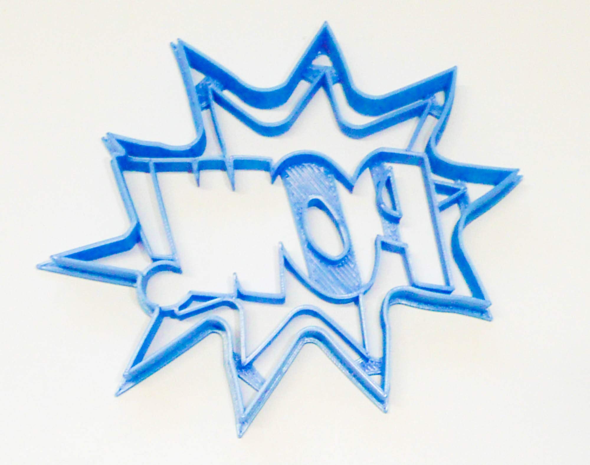 Pow Sign Quote Superhero Super Hero Comic Book Cookie Cutter Made In Usa Pr3196