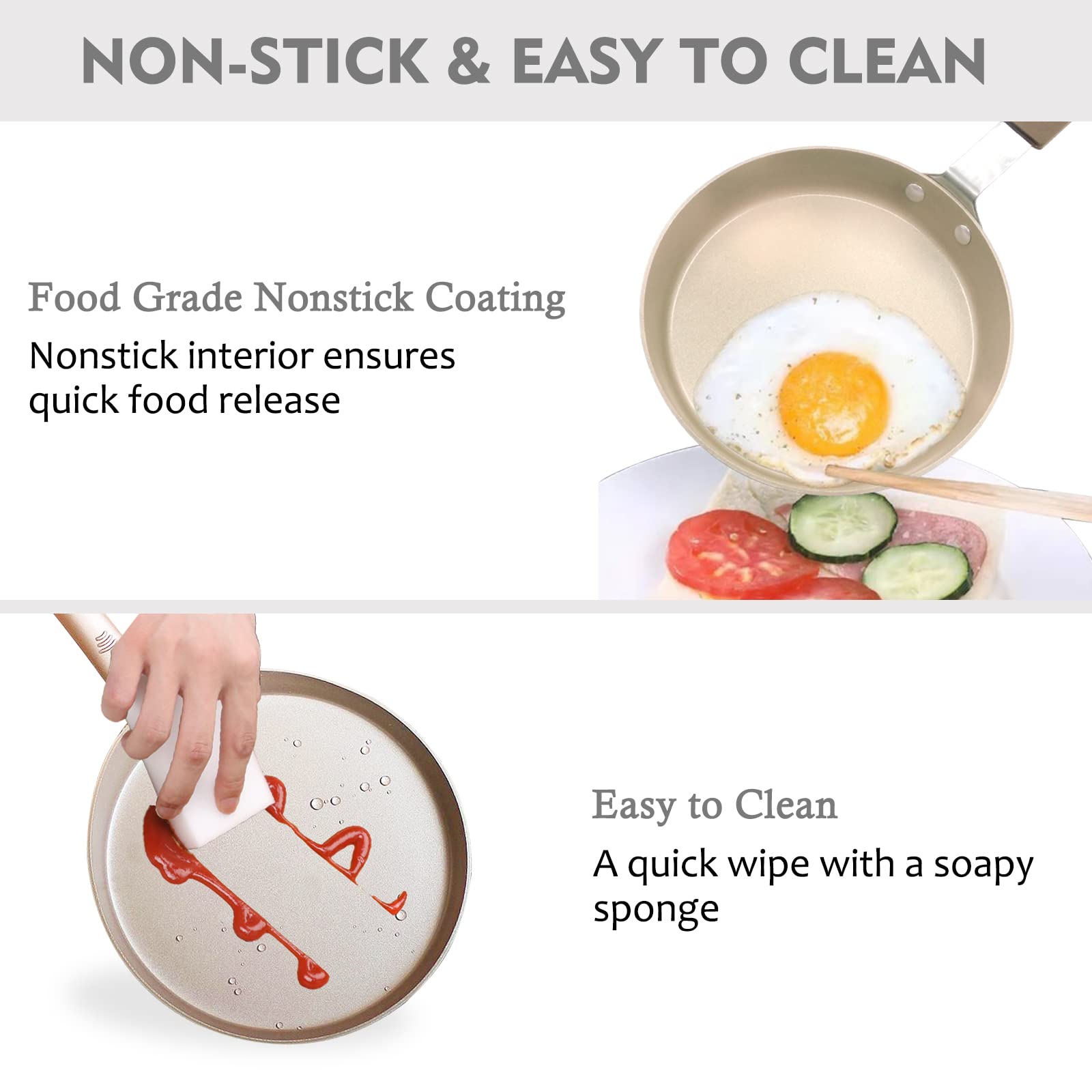 Soldadito Crepes Pancake Pans Nonstick Frying Pan Induction Omelette Skillet Carbon Steel Griddle Flat Pan Crepe Maker With Acce