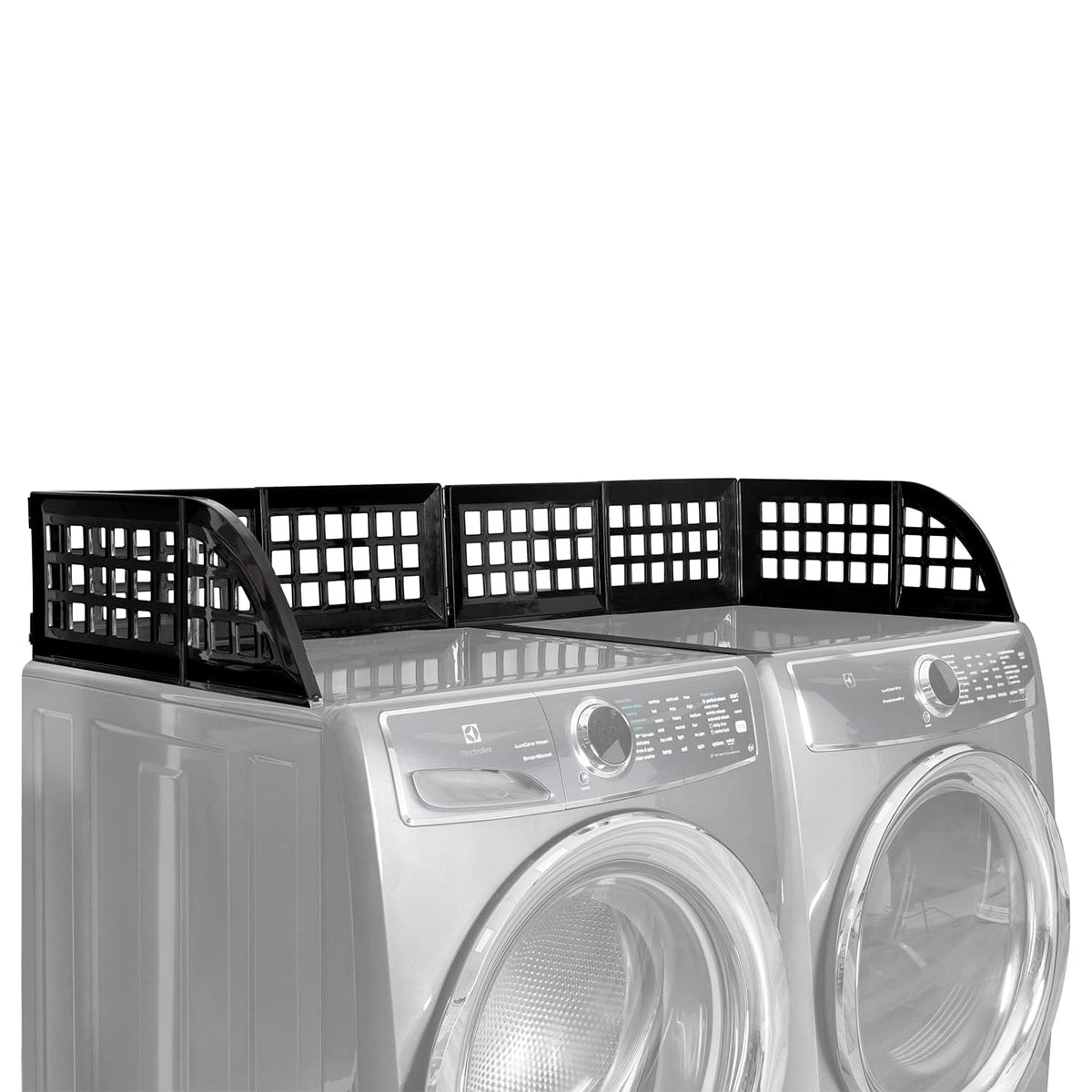 Eltow Laundry Guard With Silicone Gap Cover, Magnetic Fence For Washer/Dryer To Keep Clothes From Falling Behind, With 8 Strong