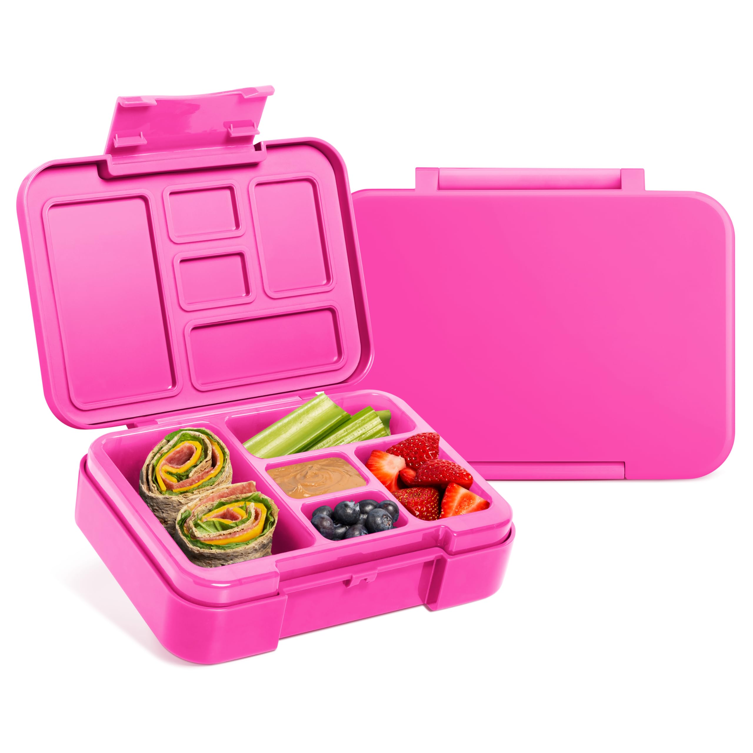 Simple Modern Bento Lunch Box for Kids | BPA Free, Leakproof, Dishwasher Safe | Lunch Container for Girls and Boys, Toddlers | P