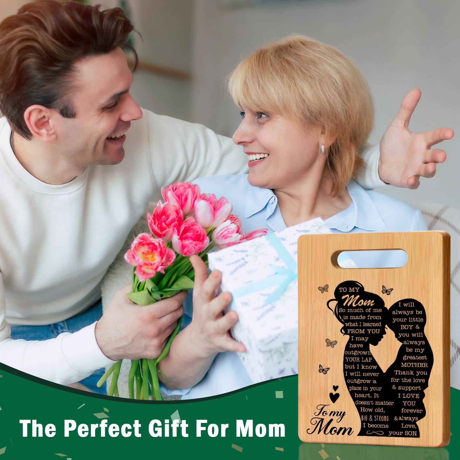 Mom Birthday Gift from Son, Mom Birthday Gift Ideas, Mothers Day Gifts for Mom from Son, Thank You Gifts Christmas Gifts for Mom