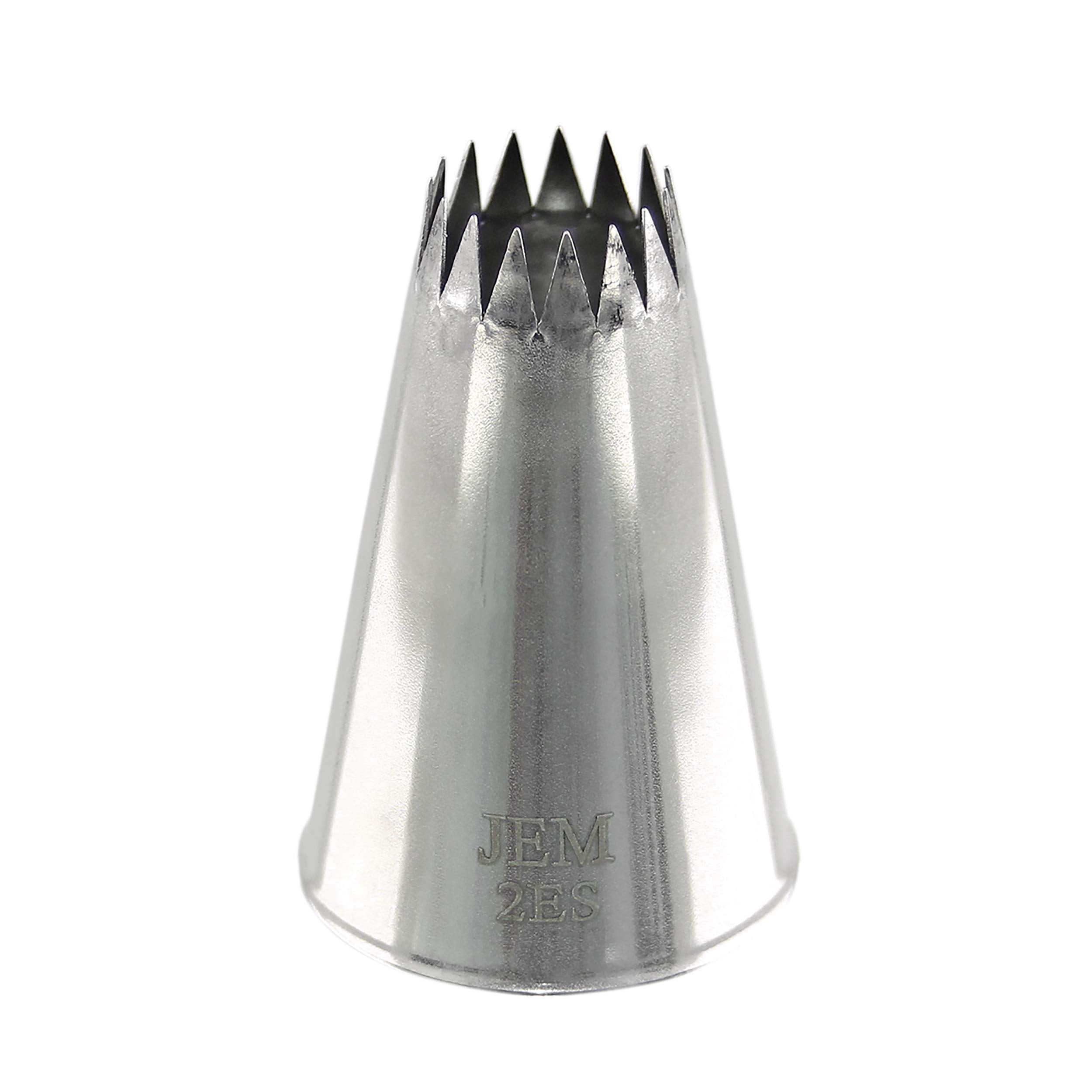 Jem Enterprises Medium Fine Star Savoy Piping Nozzle Decorating Tip #2Es