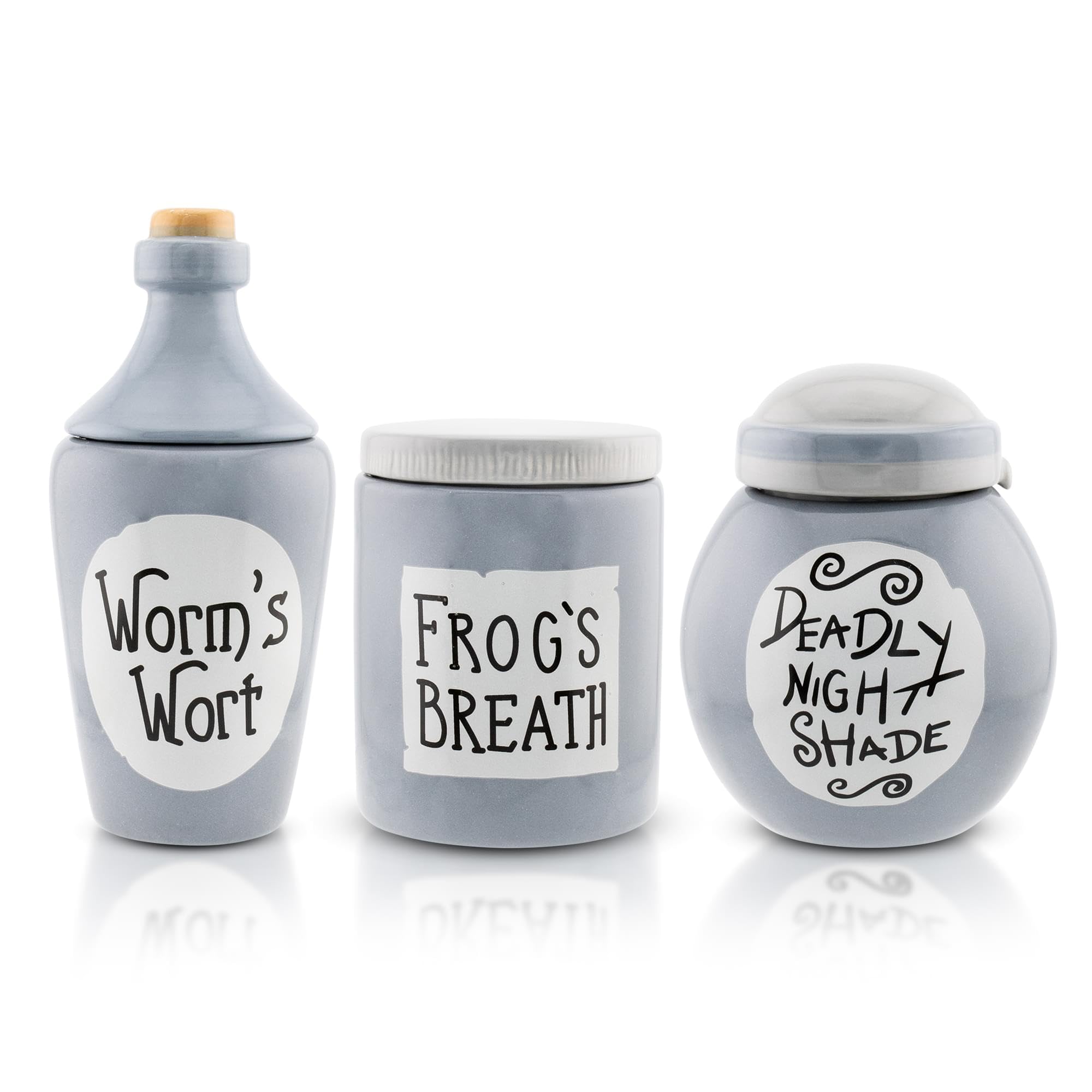 Disney The Nightmare Before Christmas Sallys Mini Storage Jars 3-Piece Set
