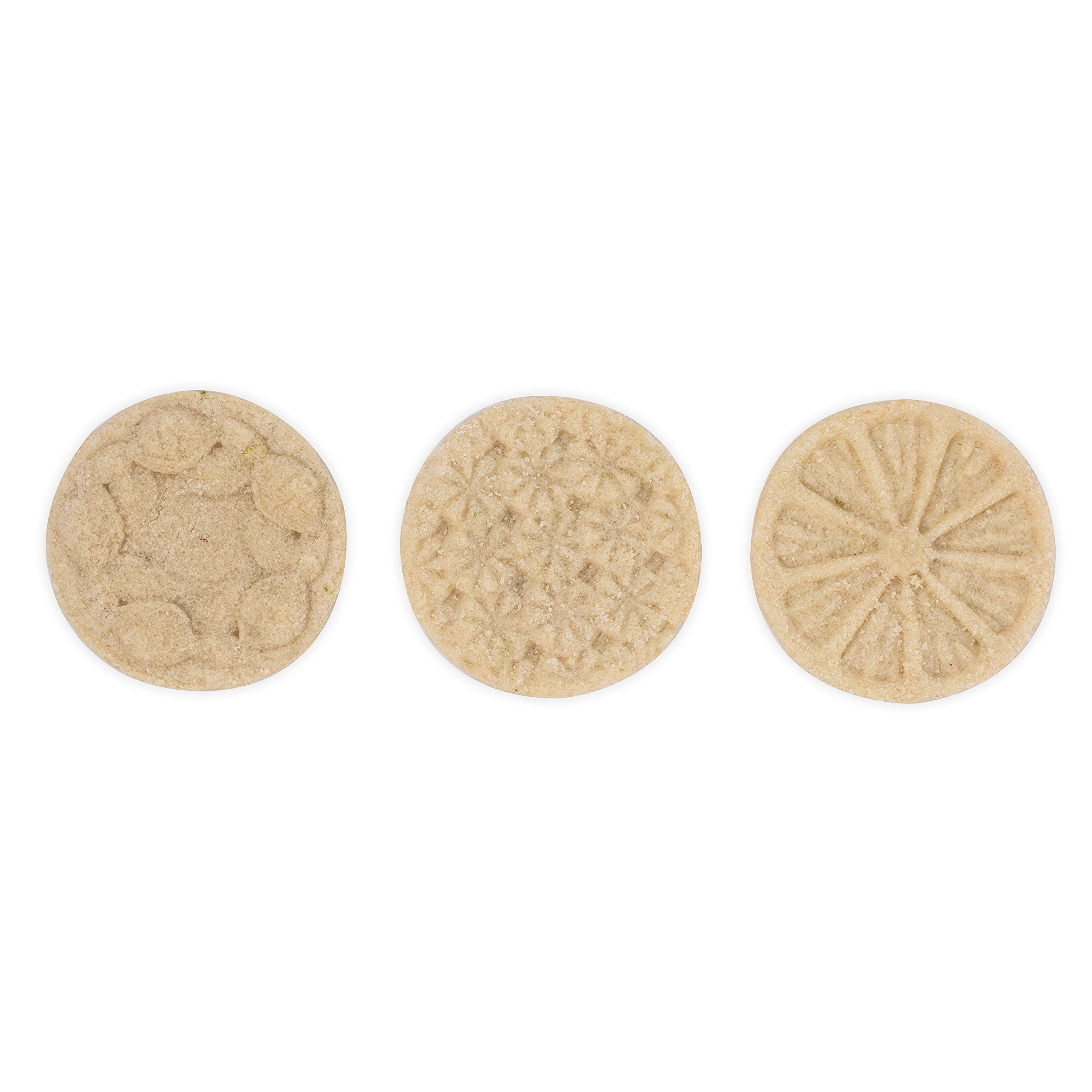 Nordic Ware 01265 Citrus Cookie Stamps, Set Of 3, Grey/Yellow