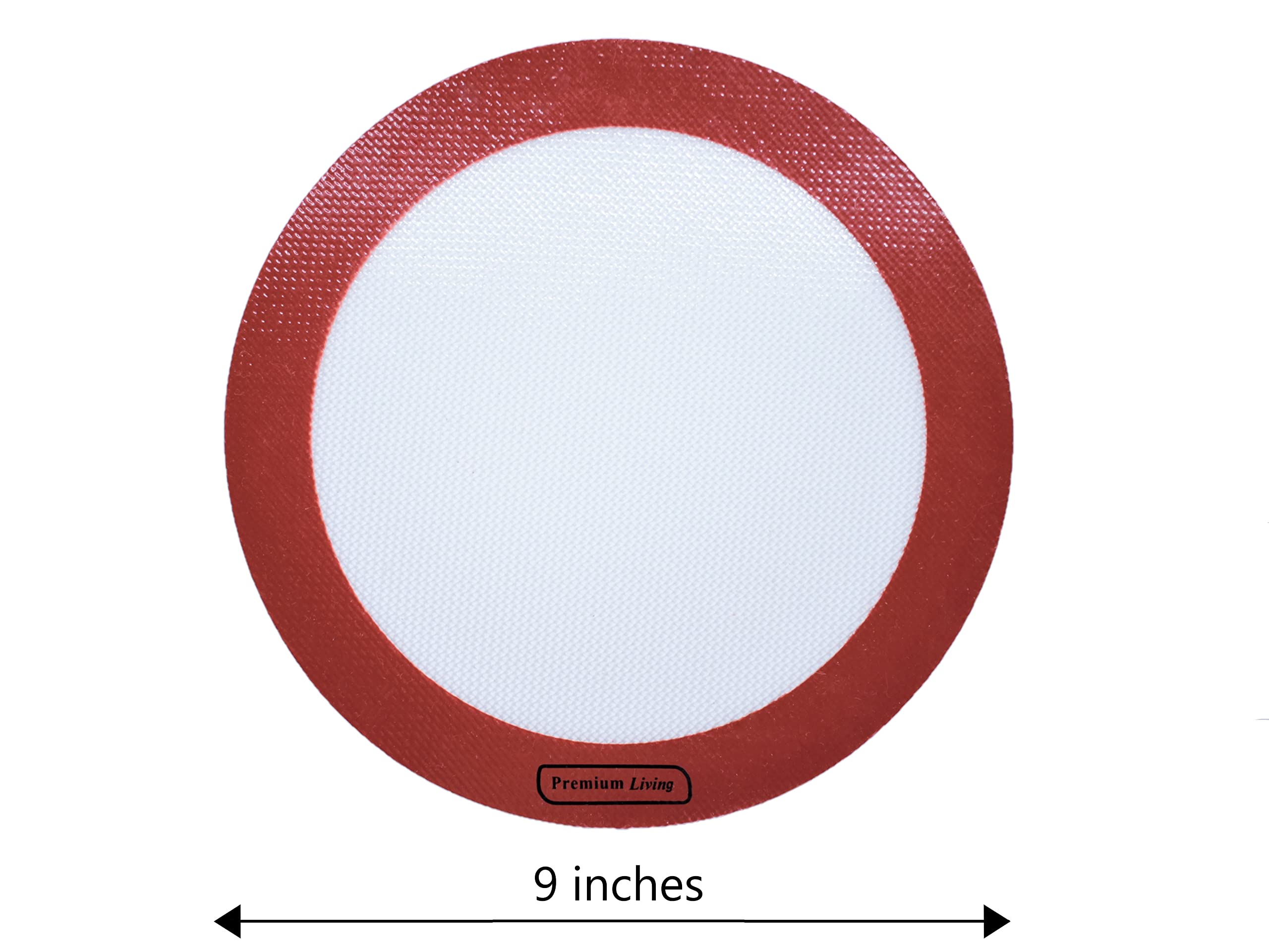 Round Silicone Baking Mat For Cakes, Pastry, Pies, 0.75 Mm Thick, Reusable Baking Liner, Non-Stick, Easy Clean, Professional Gra