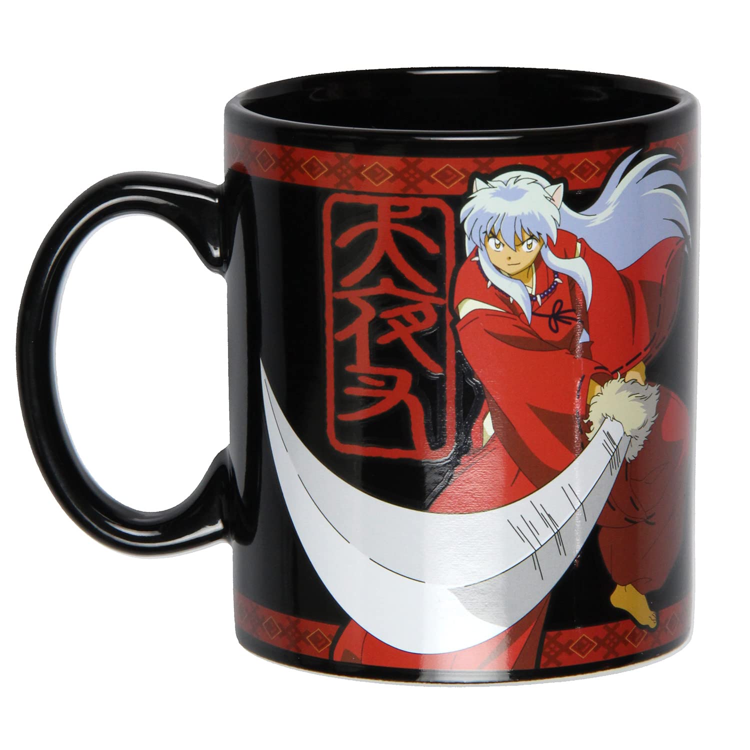 JUST FUNKY Inuyasha Anime Merch 16 OZ. Ceramic Coffee Mug Tea Cup