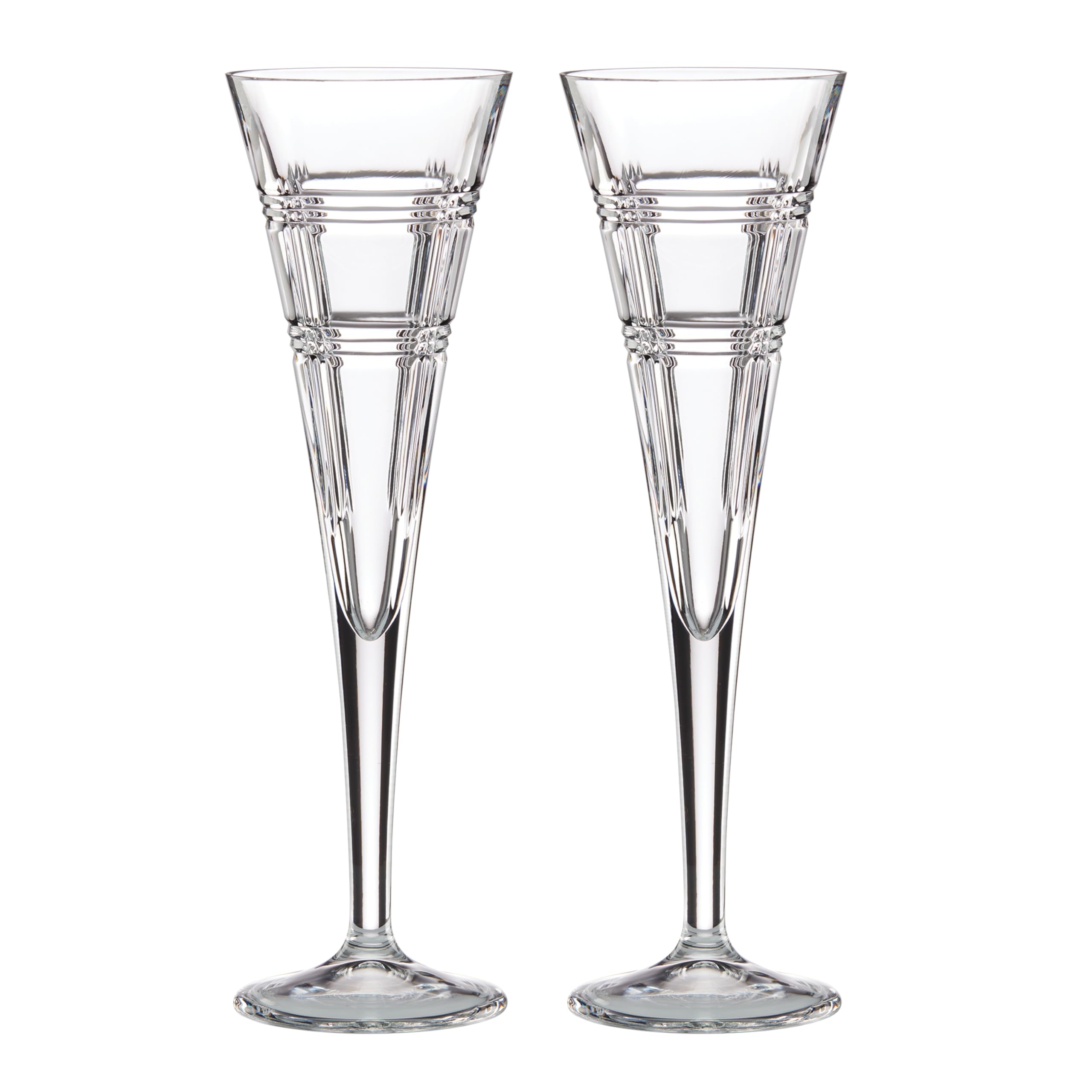 Reed & Barton 894880 Hudson Toasting Flute Pair