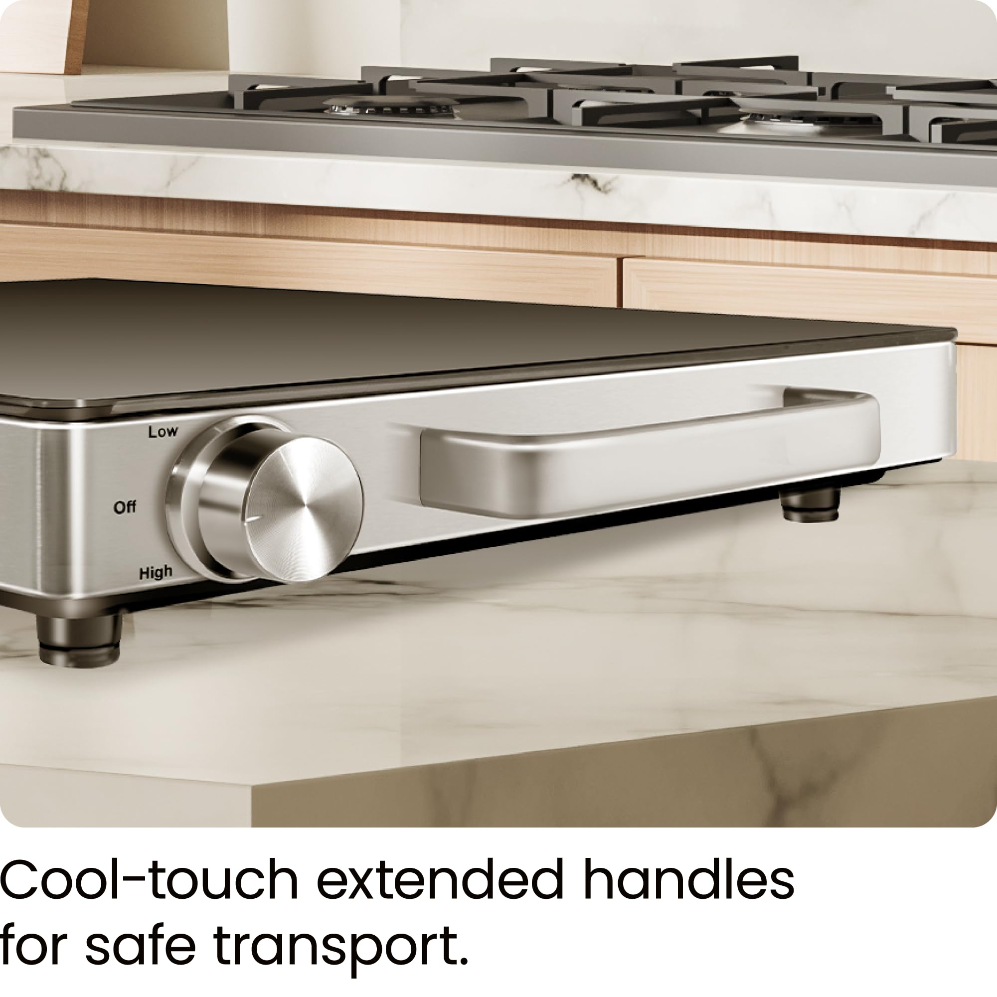 Chefman Compact Glasstop Warming Tray With Adjustable Temperature Control Perfect For Buffets, Restaurants, Parties, Events, Hom