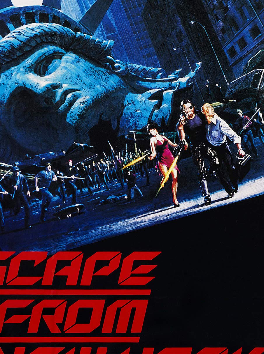 PosterOffice Escape from New York Movie Poster - 24" x 36" Multi-Colored Certified Print with Holographic Numbering for Authenticity