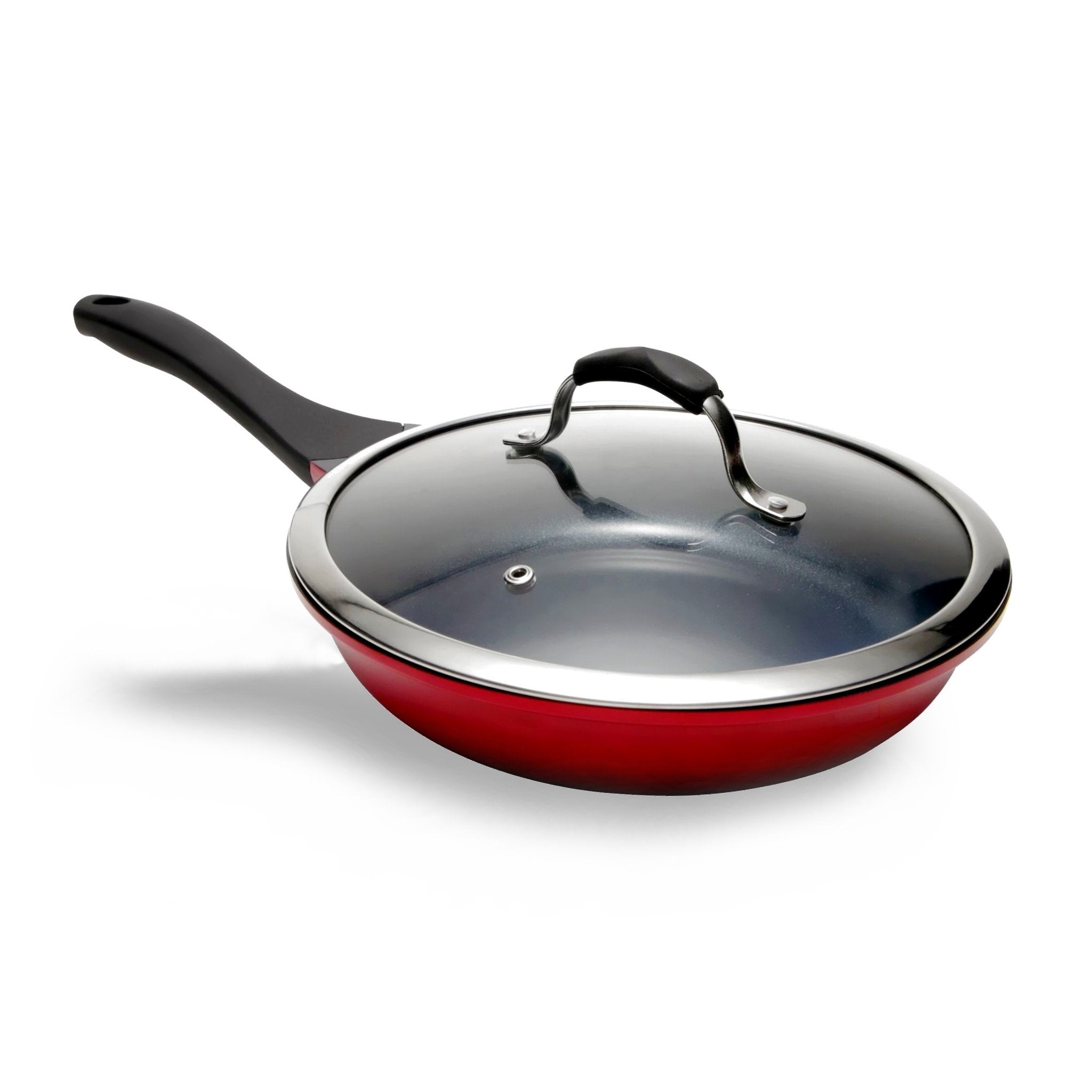 Corvex Fry Pan, Large, Red