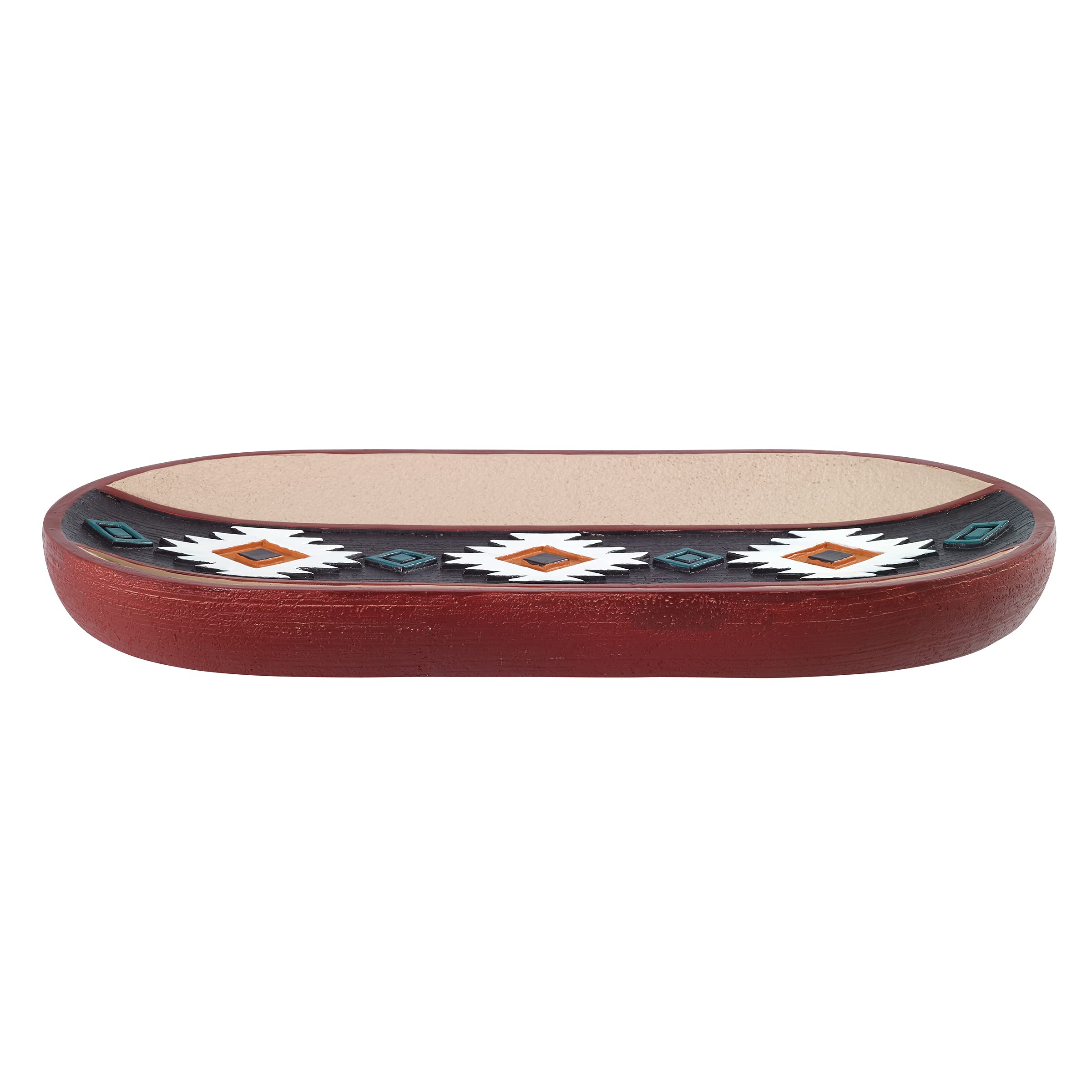 Avanti Linens - Vanity Tray, Guest Bathroom Essentials, Aztec Home Decor (Navajo Dance Collection)