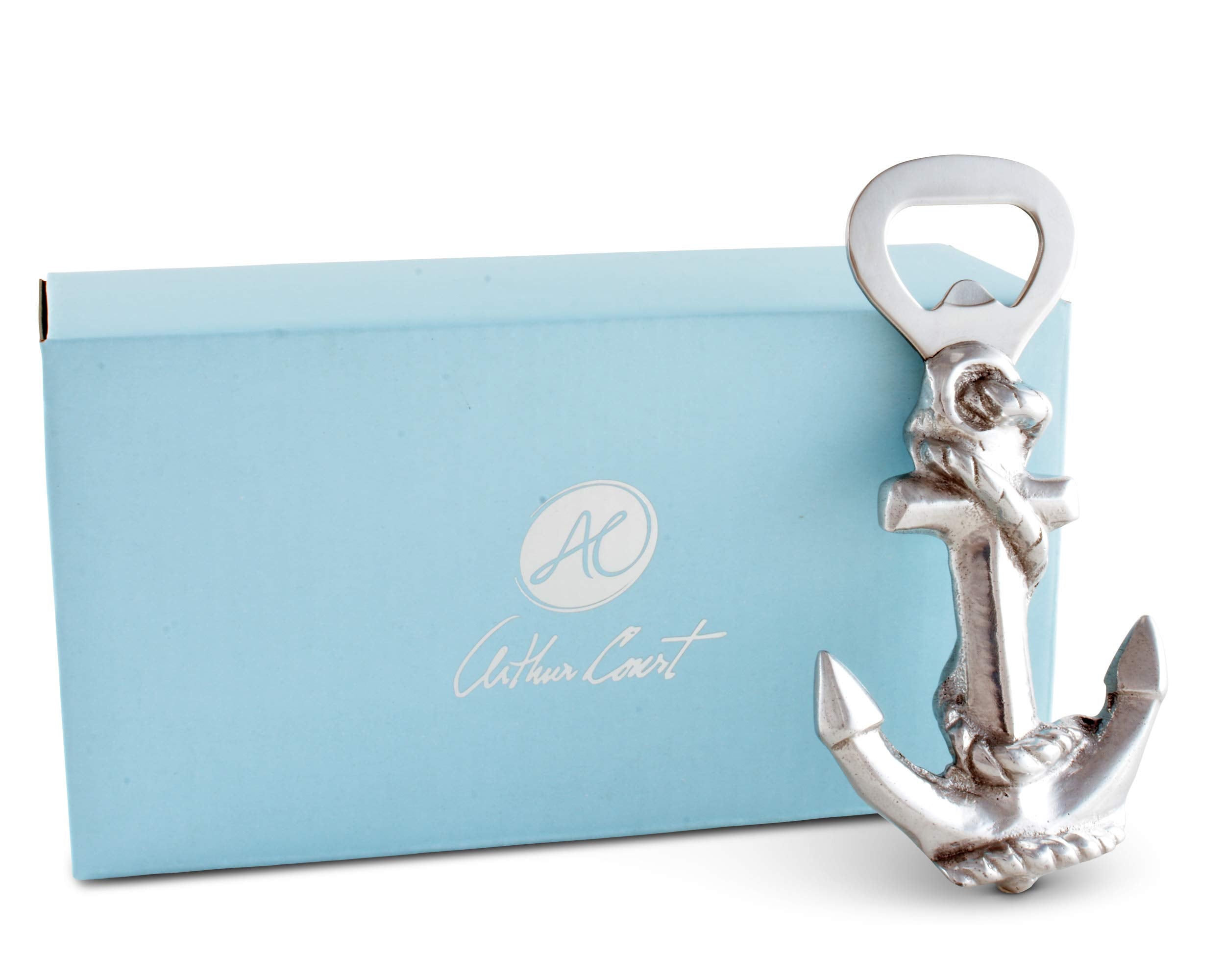 Arthur Court Designs Aluminum Boat Anchor Nautical Bottle Opener 5 Inch Long