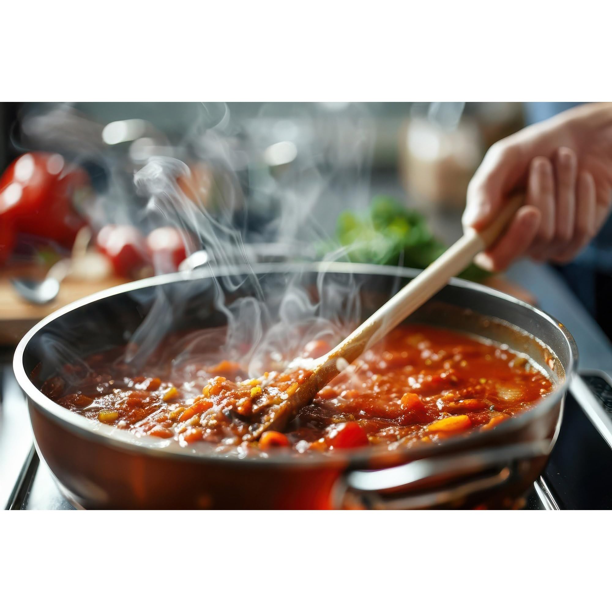 Hic Kitchen Wooden Spoon, Fsc-Certified Beechwood, 10-Inch