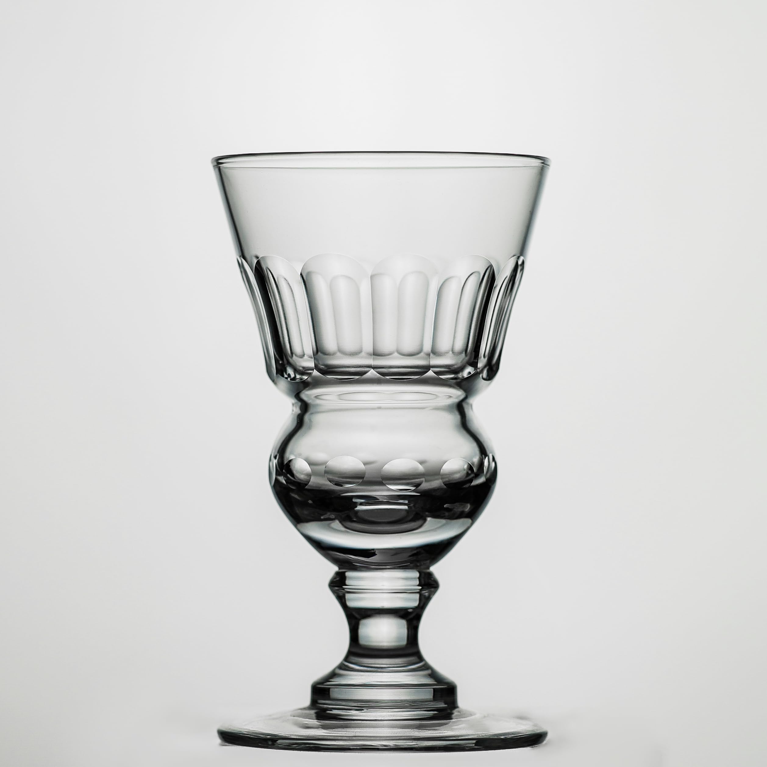 Absinthe Set - Glass Pearl Bubble Fountain Dripper With 2 Spouts, Absinthe Dripper Set, Complete With 2 Reservoir Pontarlier Gla