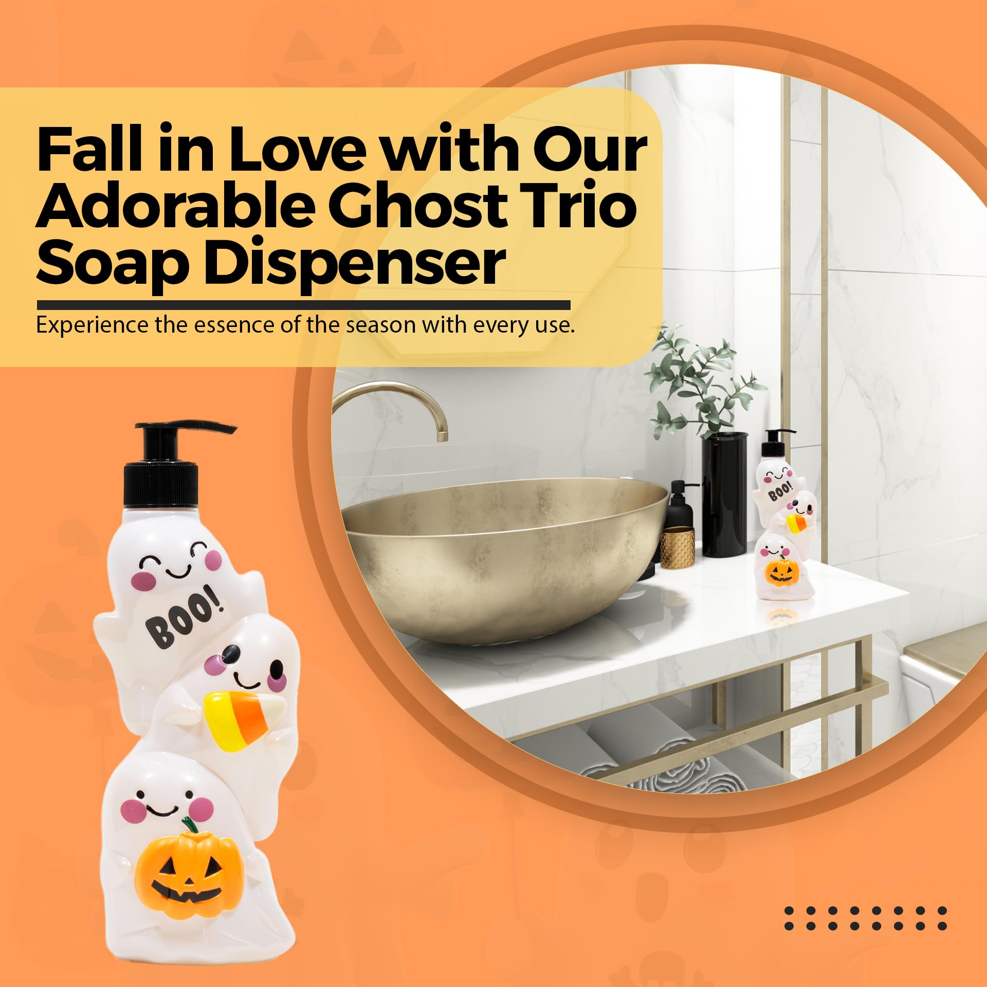 Novelty Decor Hand Soap Dispenser: Simple Pleasures Fun Shaped Bottle With Scented Liquid Soap - Decorative Hand Pump Refillable