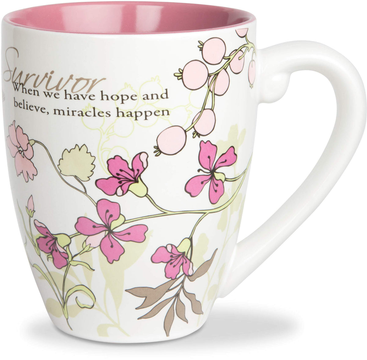 Mark My Words Survivor Mug, 4-3/4-Inch, 20-Ounce Capacity