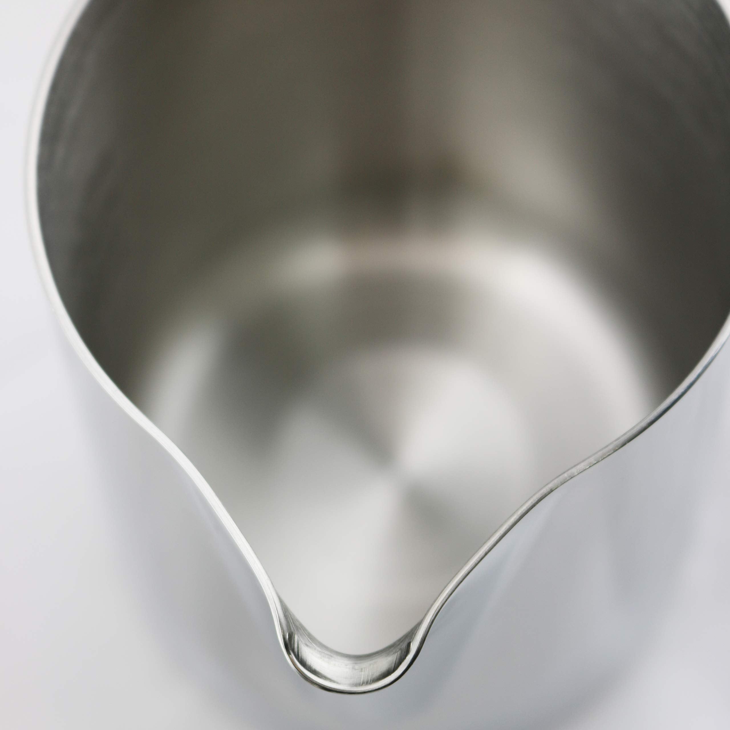 Rhino Coffee Gear 0799439358027 Milk Pitcher, 20 Oz, Silver