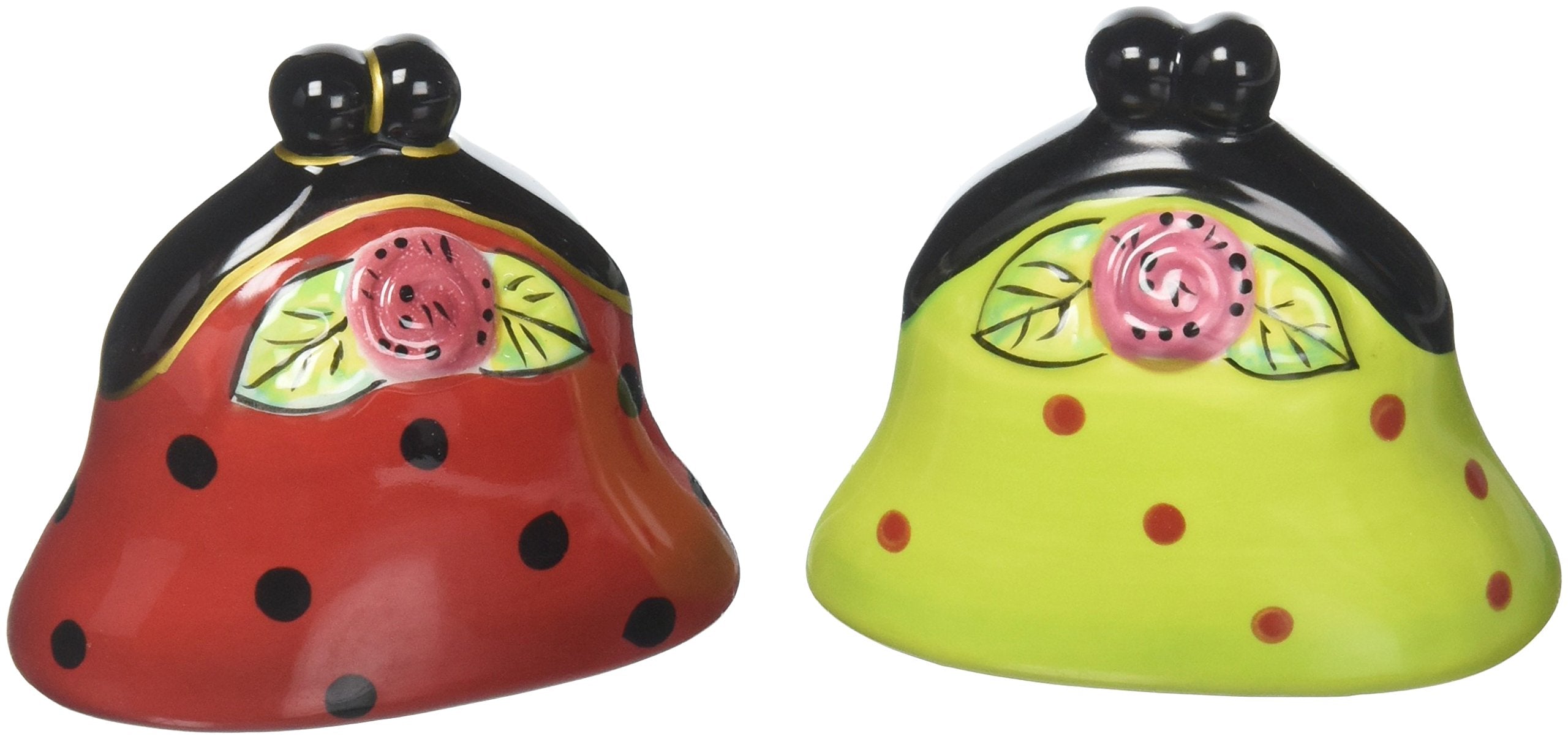 Appletree Design Sugar High Social Purse Salt and Pepper Set, 2-1/2-Inch