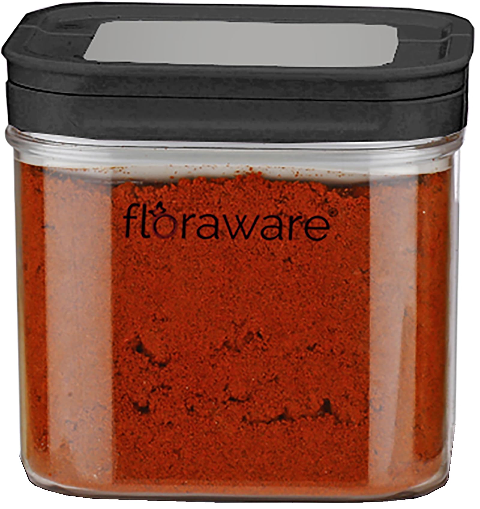 Floraware Food Safe Plastic Multiuse Square Lock & Lock Airtight Container,Multipurpose Jar, Grocery Container 750Ml, Set 1, Bpa