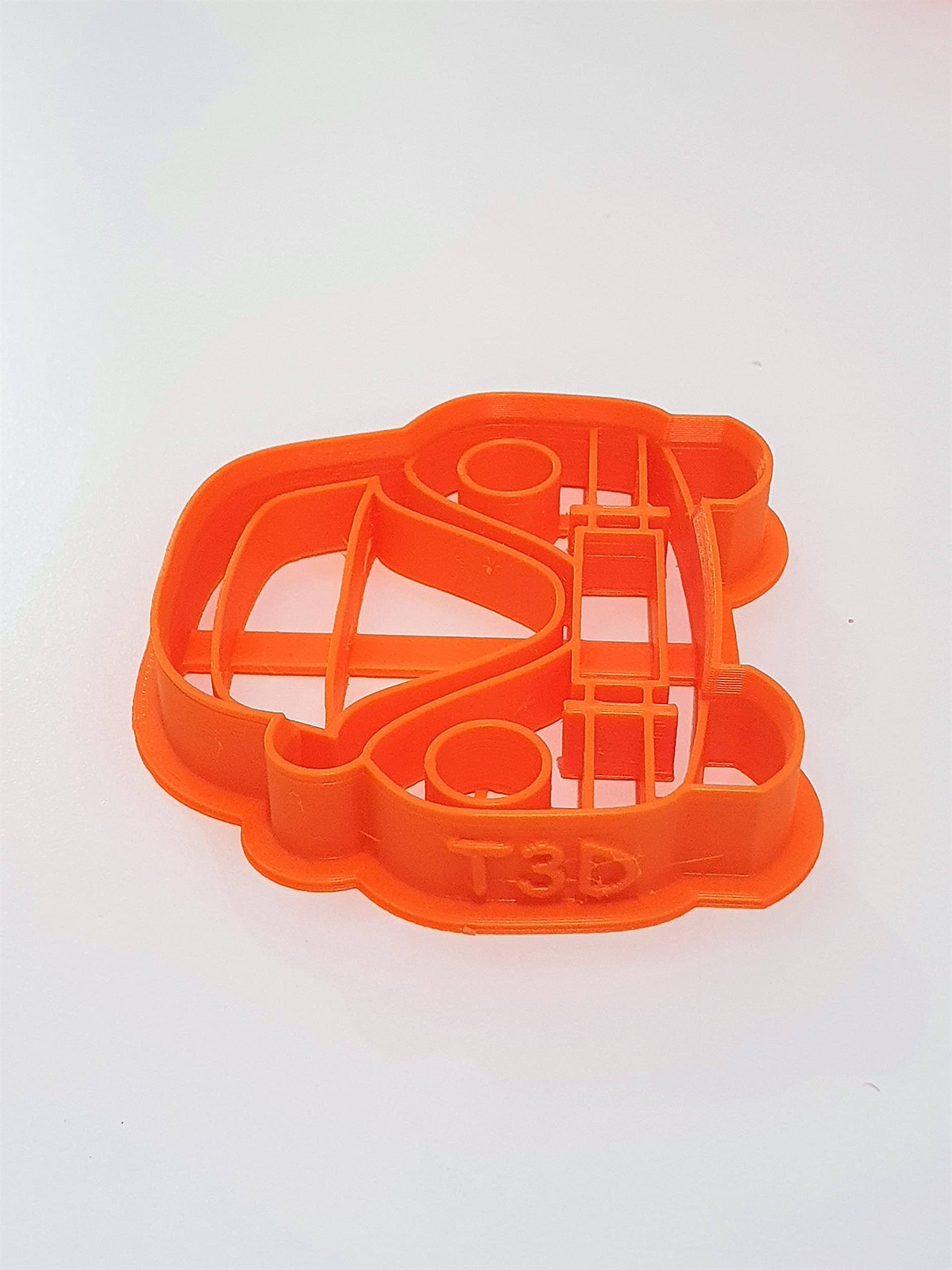 T3D Cookie Cutters Car Vw Front Cookie Cutter, Suitable For Cakes Biscuit And Fondant Cookie Mold For Homemade Treats, 3.50''X3.