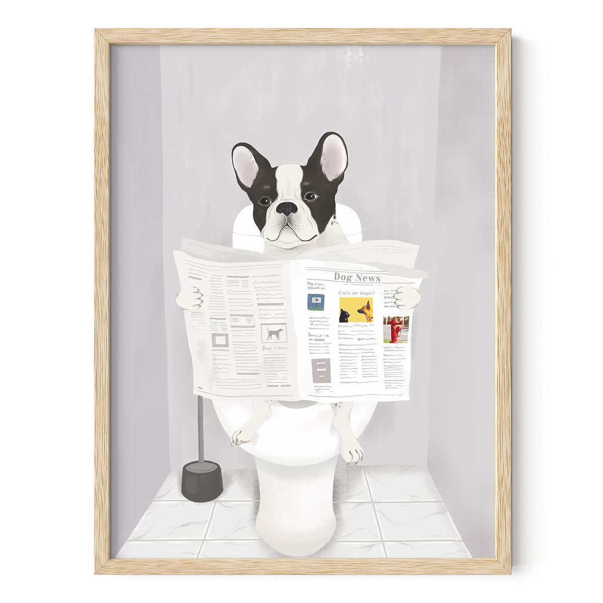 Haus And Hues Bathroom Wall Art Framed, Framed Bathroom Wall Art, Framed Wall Art For Bathroom, Funny Bathroom Wall Art, Bathroo